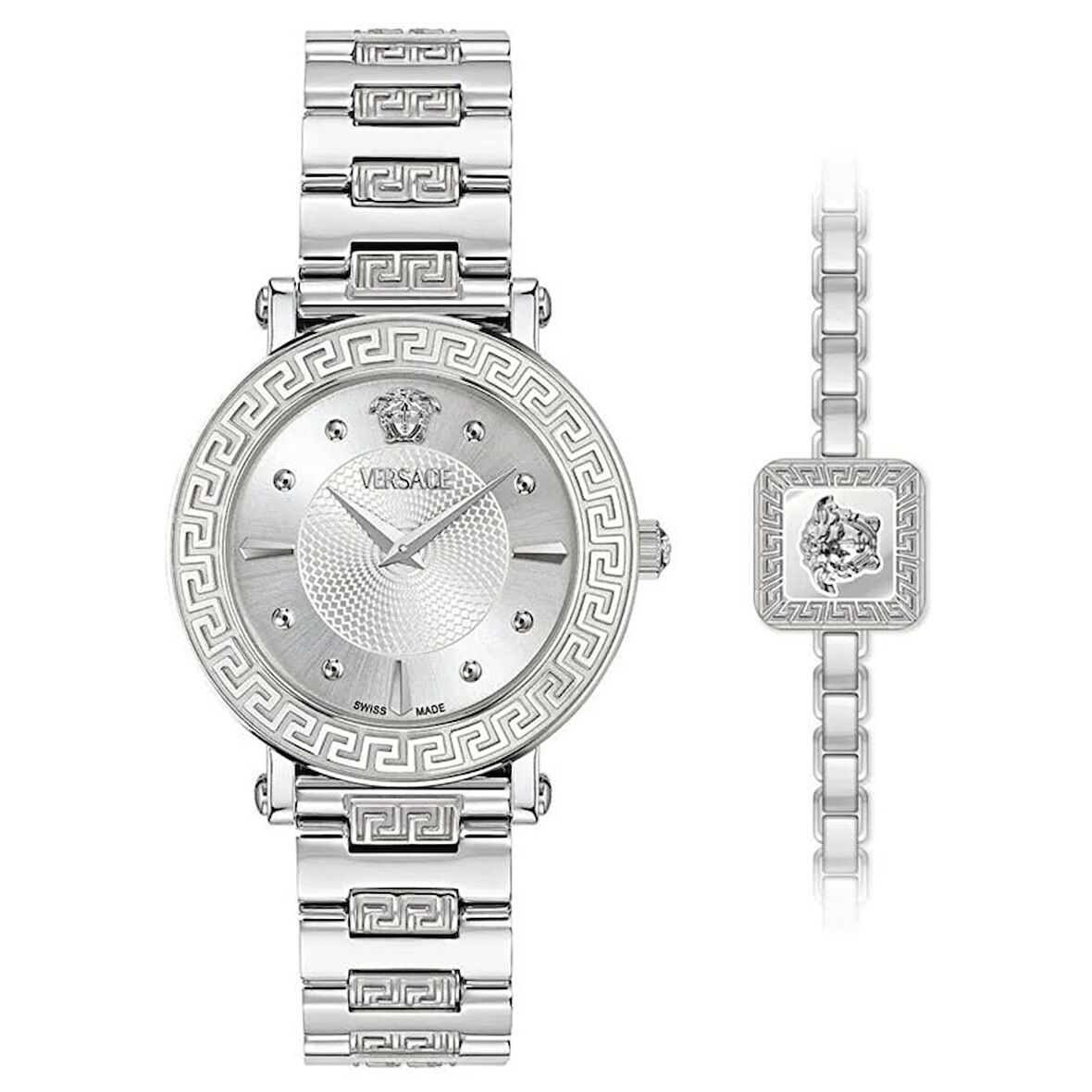 Versace VRSCVE9C00324 Kadın Kol Saati ve Bileklik Seti