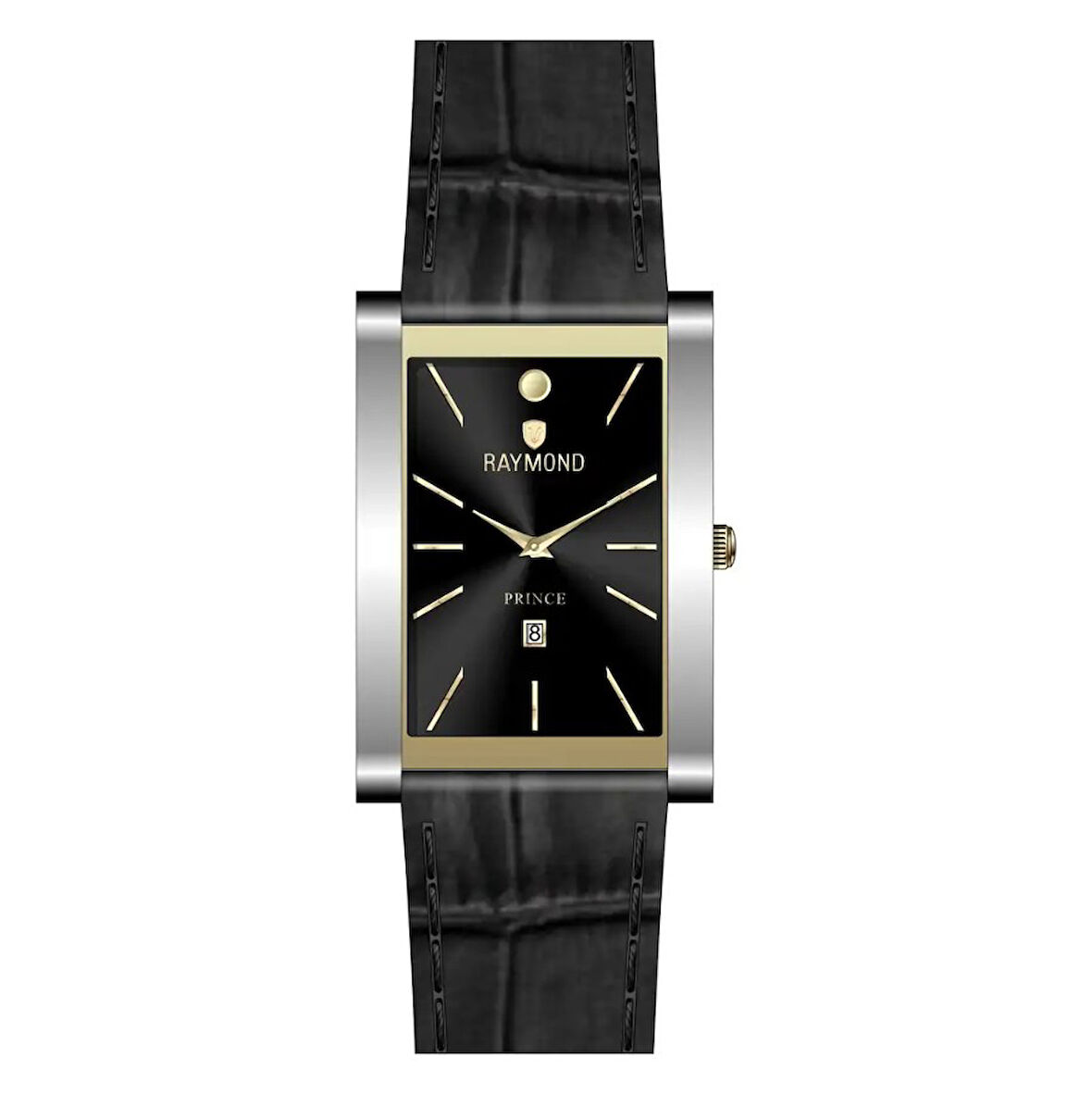 RAYMOND ERKEK KOL SAATİ RYM-2033-GÜMÜŞ-GOLD-SİYAH