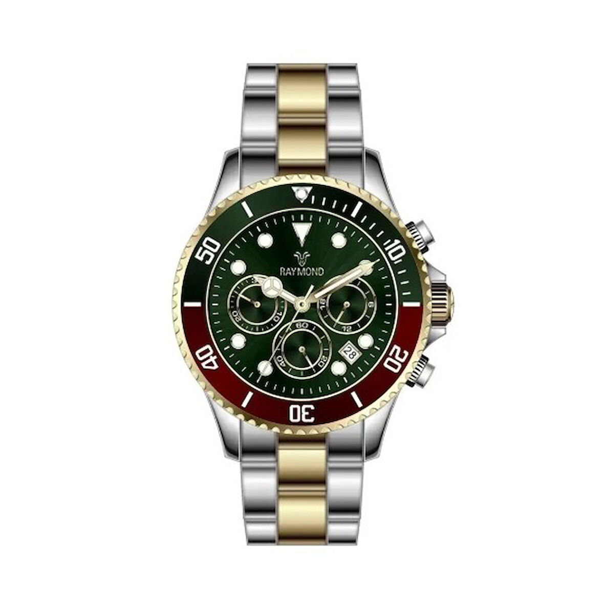 RAYMOND ERKEK KOL SAATİ RYM-81030-IPG-GREEN