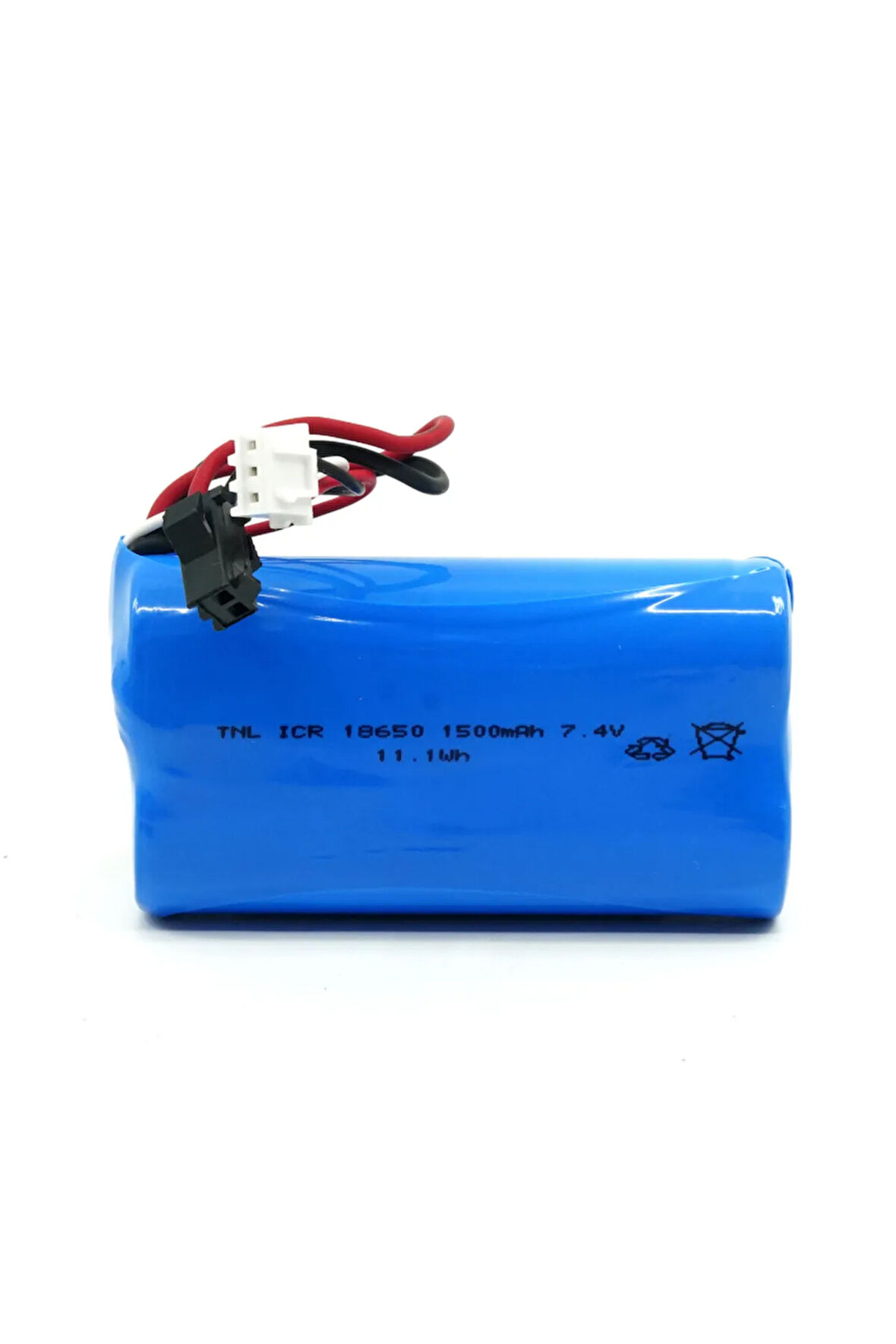 7.4V 1500mAh Siyah Soketli ve Balans Soketli Helikopter Pili