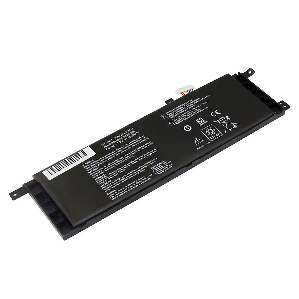 Asus B21N1329 X453 X553 X553S X553M X553MA D553M F553M P553 P553M Batarya Laptop Pil