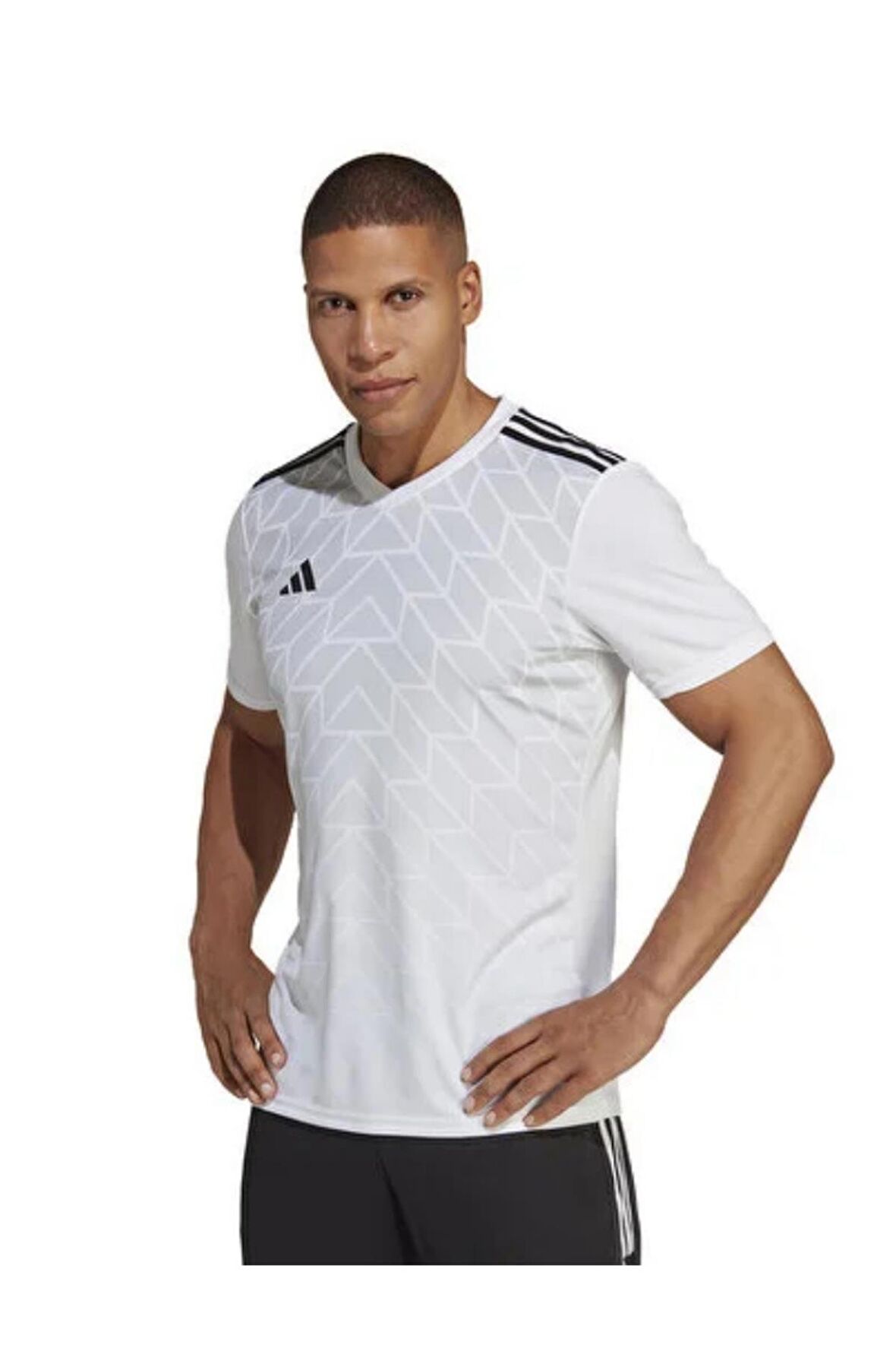 Adidas Beyaz Erkek Icon23 V Yaka Tişört VOHR2630VYAKA