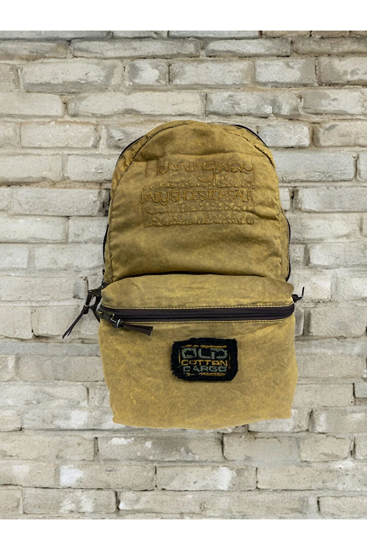 Kaliteli Vintage Unisex Tek Gözlü Disayn Sırt Günlük Okul Gezi Çantası Donny Bag