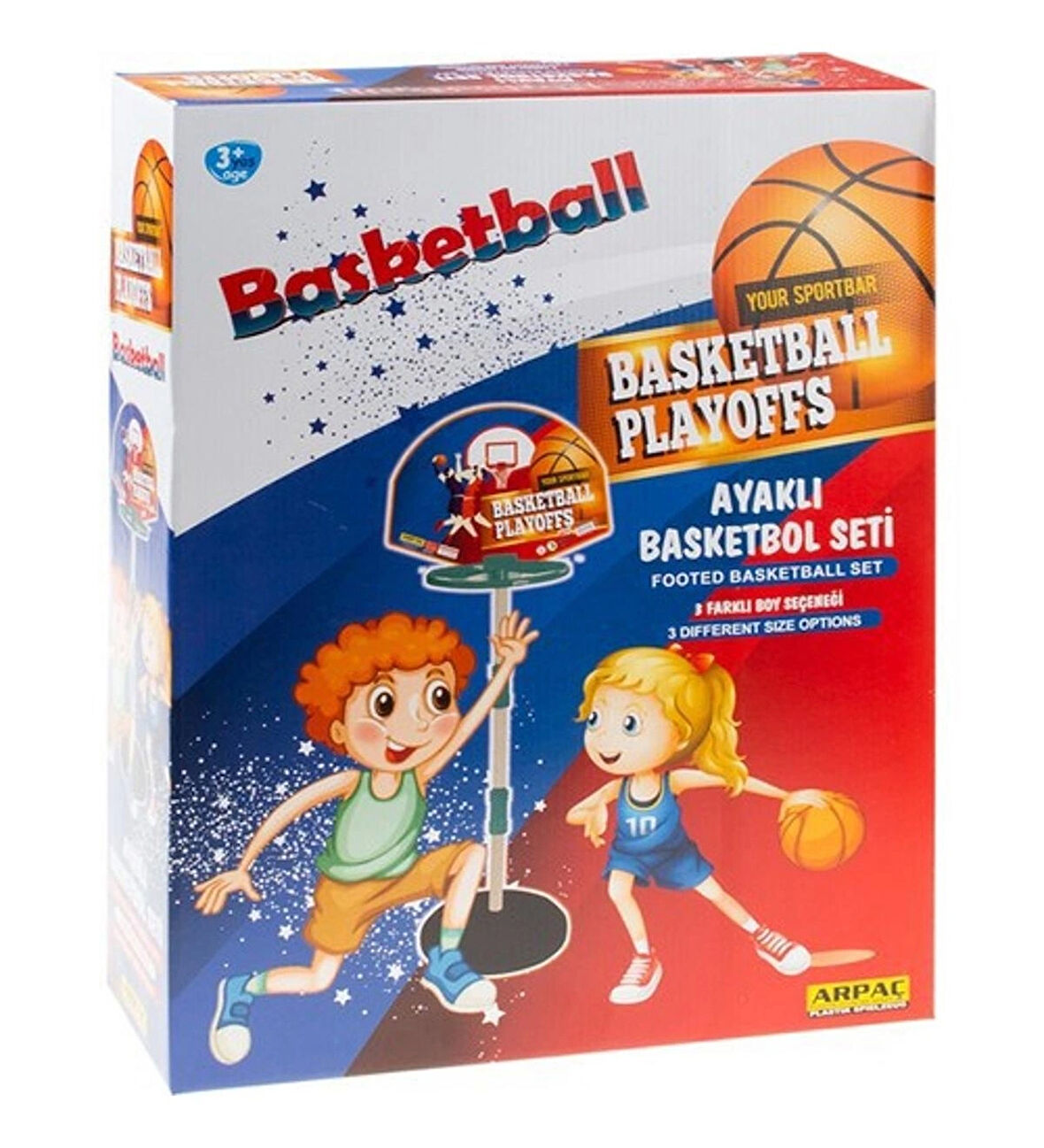 🏀 Ayaklı Büyük Boy Basketbol Potası – 120 cm Ayarlanabilir Yükseklik | İç & Dış Mekan Kullanımı