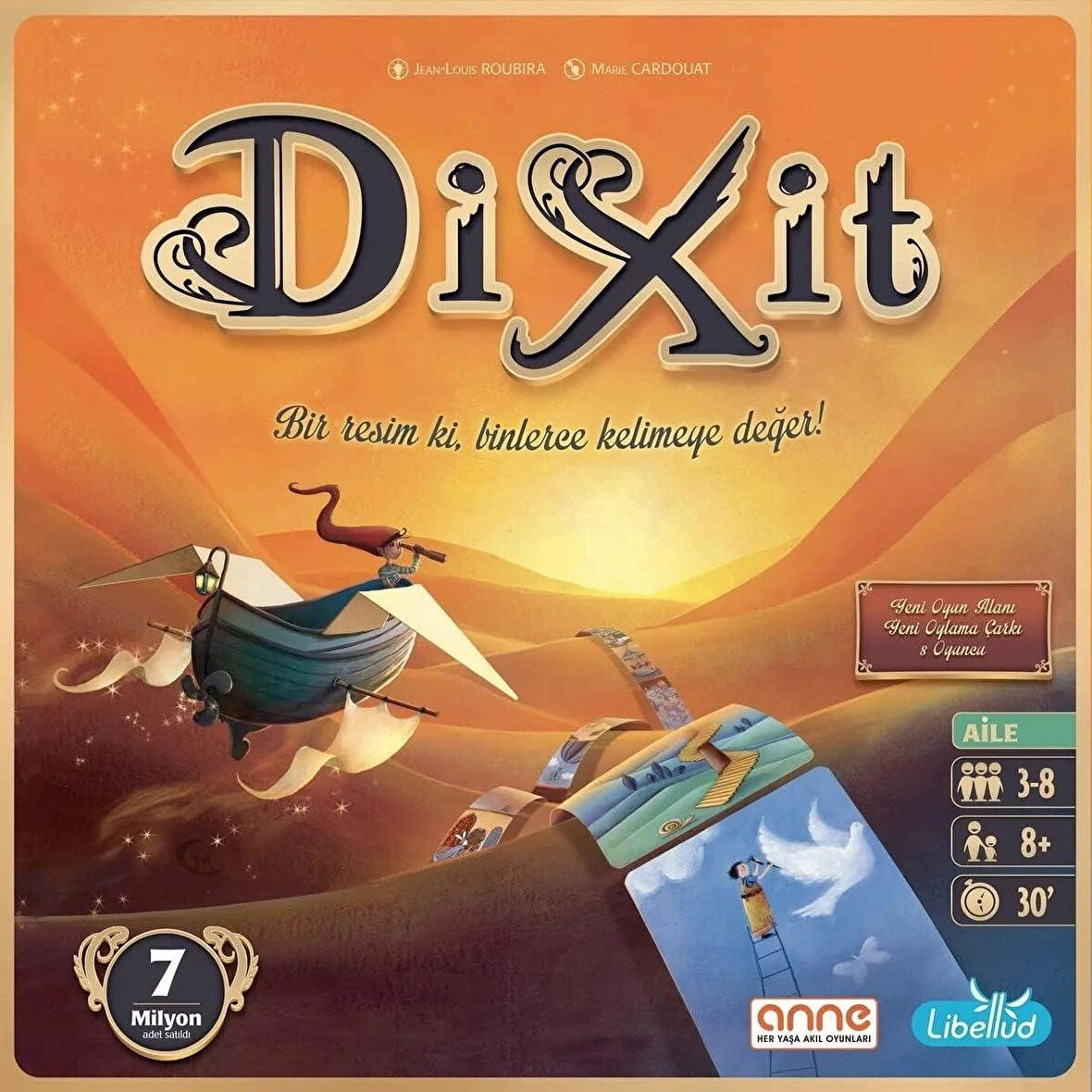 🎨 Dixit Kutu Oyunu – Hayal Gücünü Keşfet, Hikayeni Anlat! Eğlenceli ve Yaratıcı Aile Oyunu