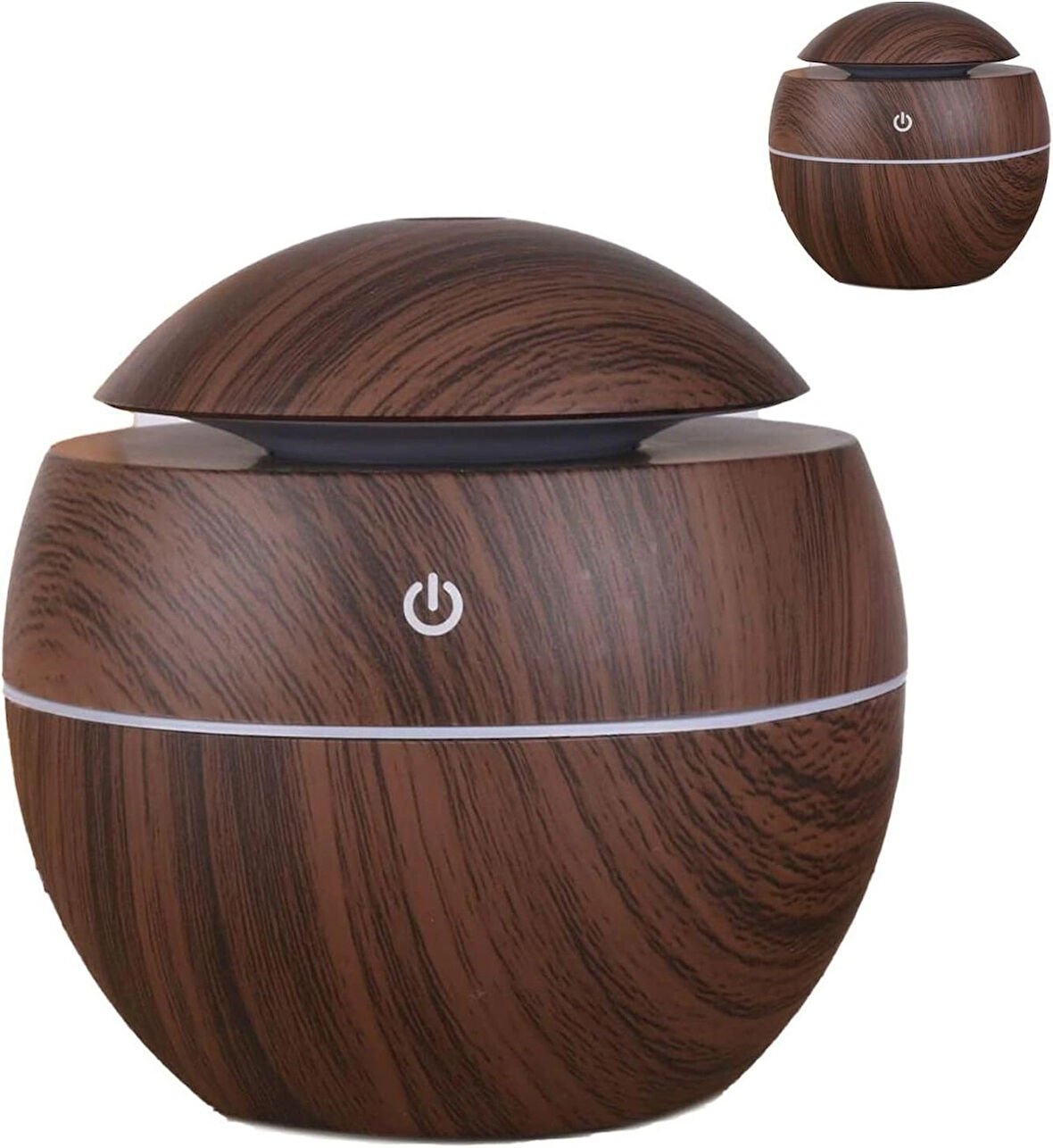 130ML Hava Nemlendirici Aromaterapi Mini Hava Nemlendirici Difüzör Buhar Makinesi