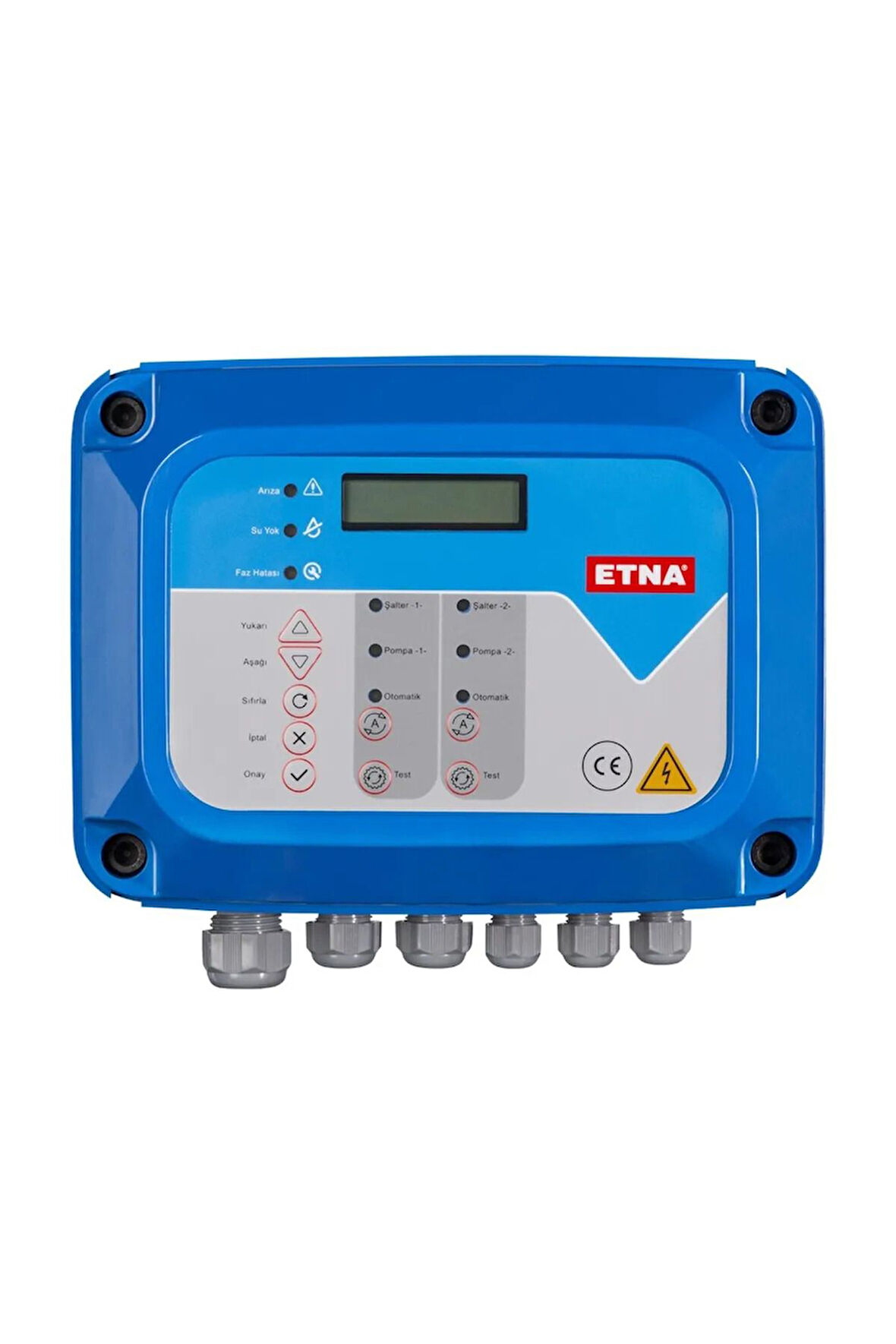 Çift Pompa (HİDROFOR,DALGIÇ) Için Monofaze Kontrol Panosu: Hydropan2d-aps (220V/50HZ)