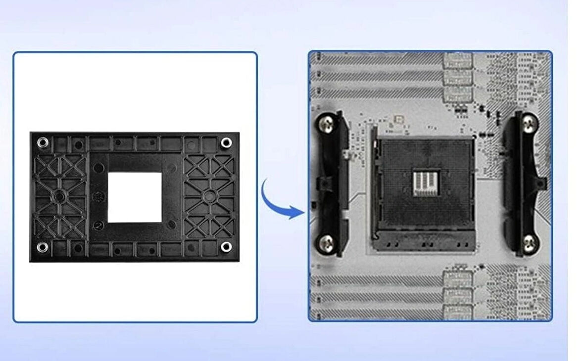 AMD AM4 CPU Fan Montaj Braketi