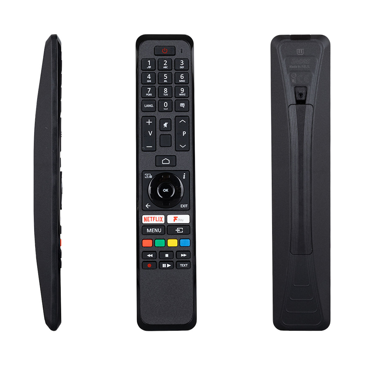 Weko Ses Komutsuz Vestel RC 43161 NETFLIX-PLAY Lcd Led TV Kumanda HRM1857