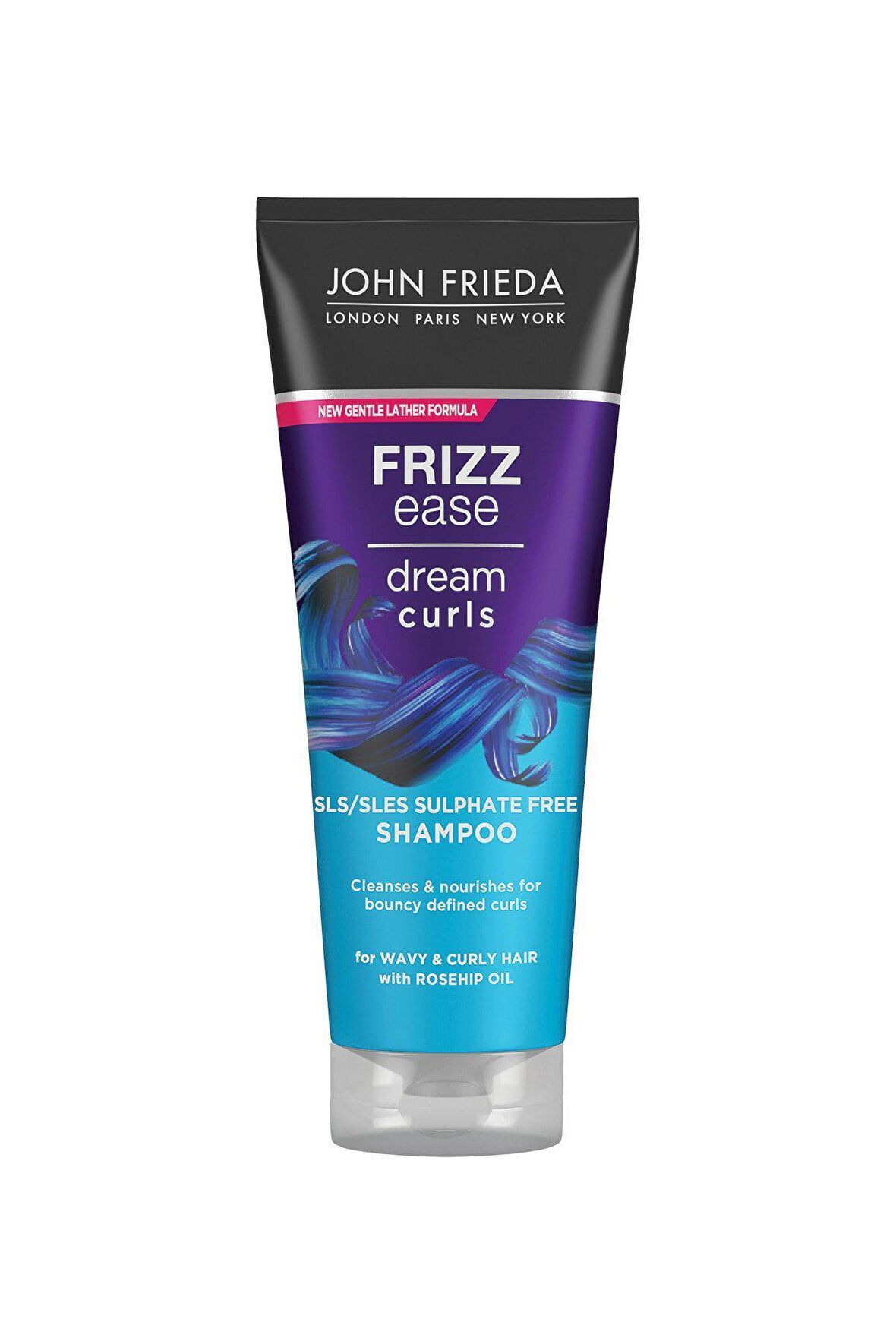 John Frieda Frizz Ease Kabaran Saçlar İçin Bukle Belirginleştirici Sülfatsız Habeş Yağlı Şampuan 250 ml