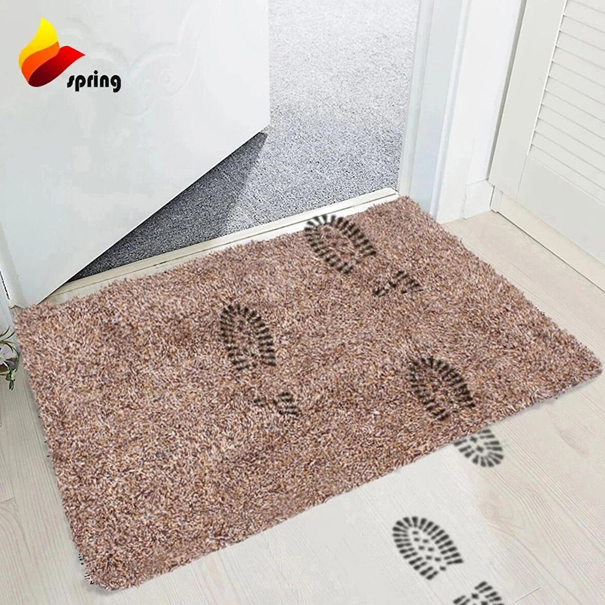 Clean Step Mat Yıkanabilir Mikrofiber Kir Toz Emici Iç-dış Ortam Paspas