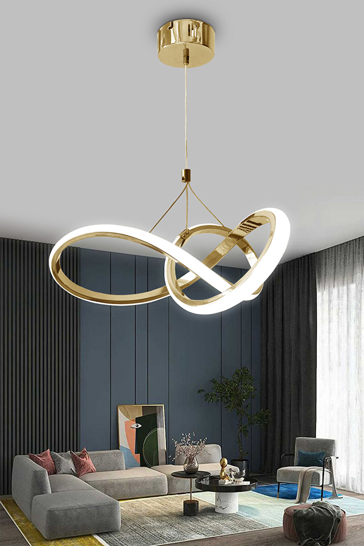 Kardelen Modern Sarkıt Led Avize