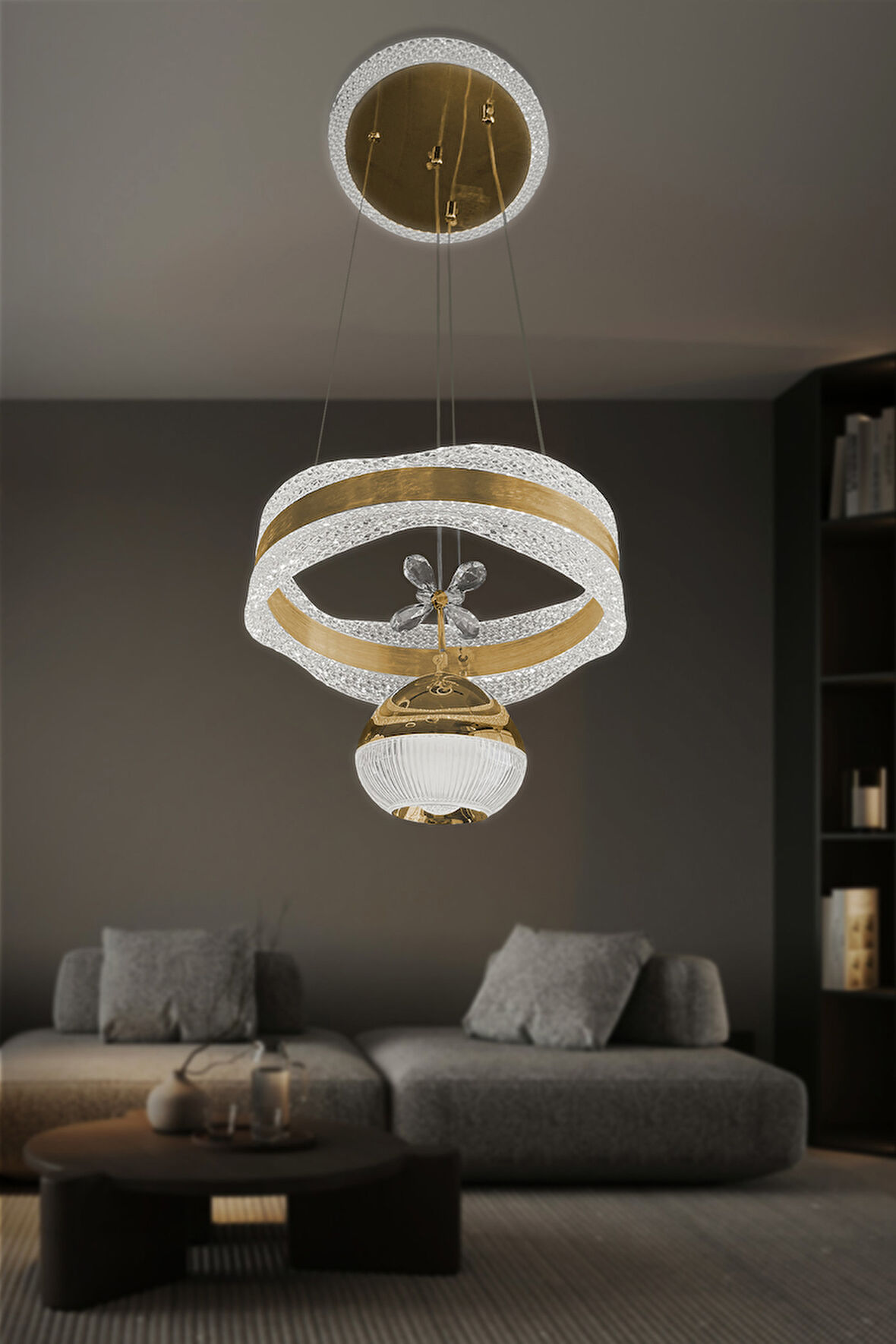 Nurya Modern Sarkıt Led Avize