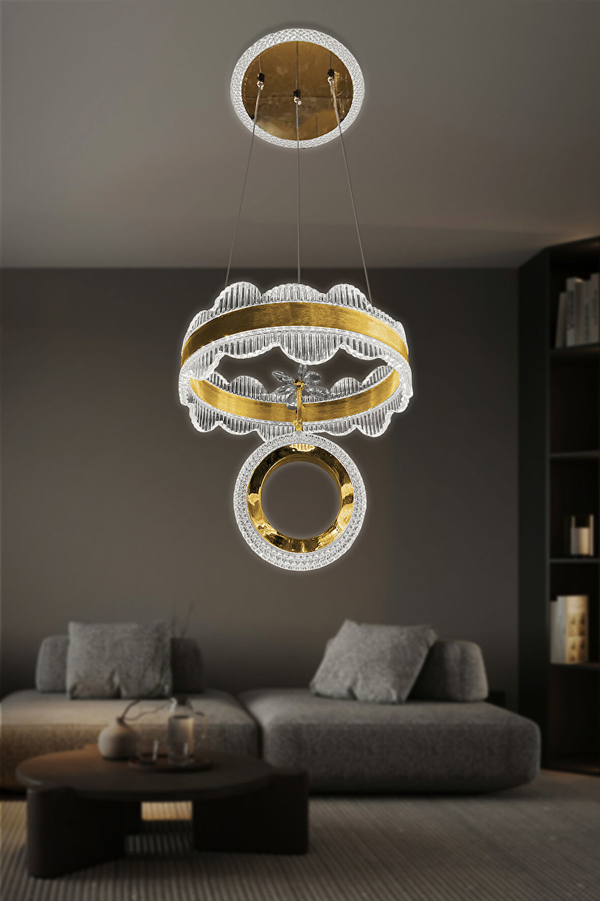 Lirya Modern Sarkıt Led Avize
