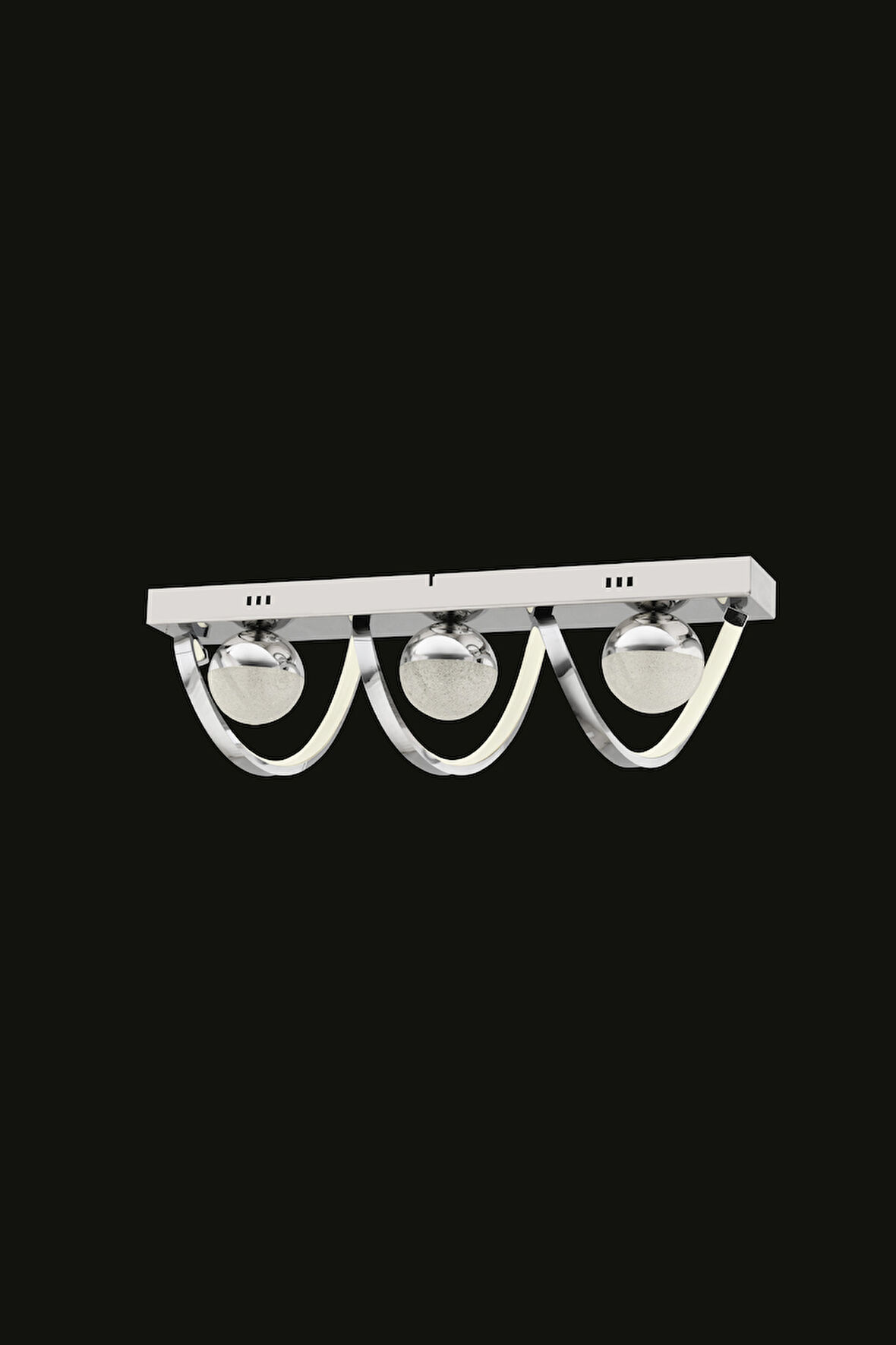 YAKUT YEMEK MASASI ÜSTÜ 3 TOPLU MODERN PLAFONYER LED AVİZE