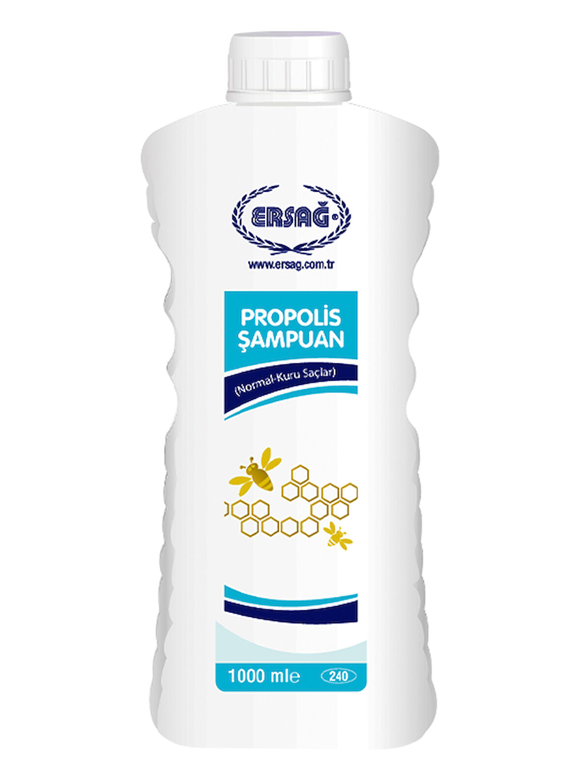 Ersağ Propolisli Şampuan (Normal-Kuru Saçlar) 1000 ml