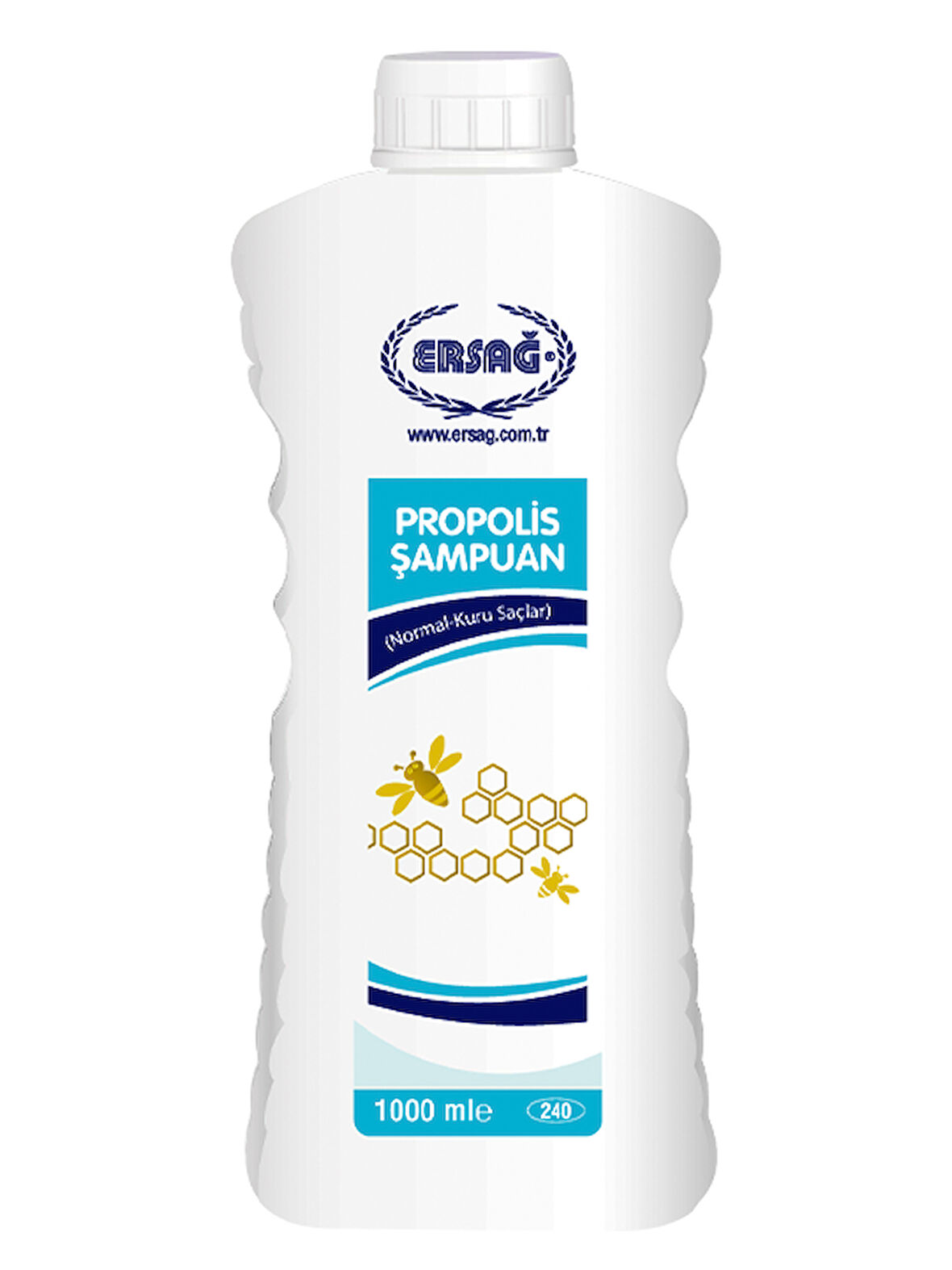 Ersağ Propolisli Şampuan (Normal-Kuru Saçlar) 1000 ml