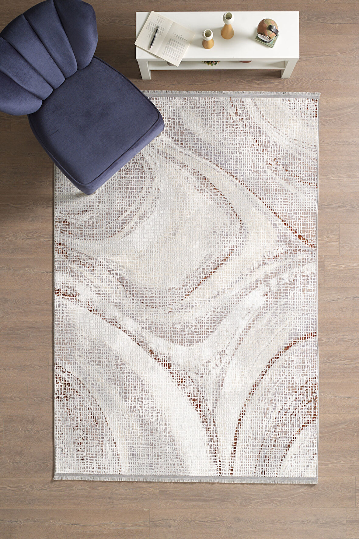 Pamuk Tabanlı Yumuşak Dokulu Salon Halısı Oturma Odası Halısı Mutfak Halısı Dokuma Halı Bambu Halı