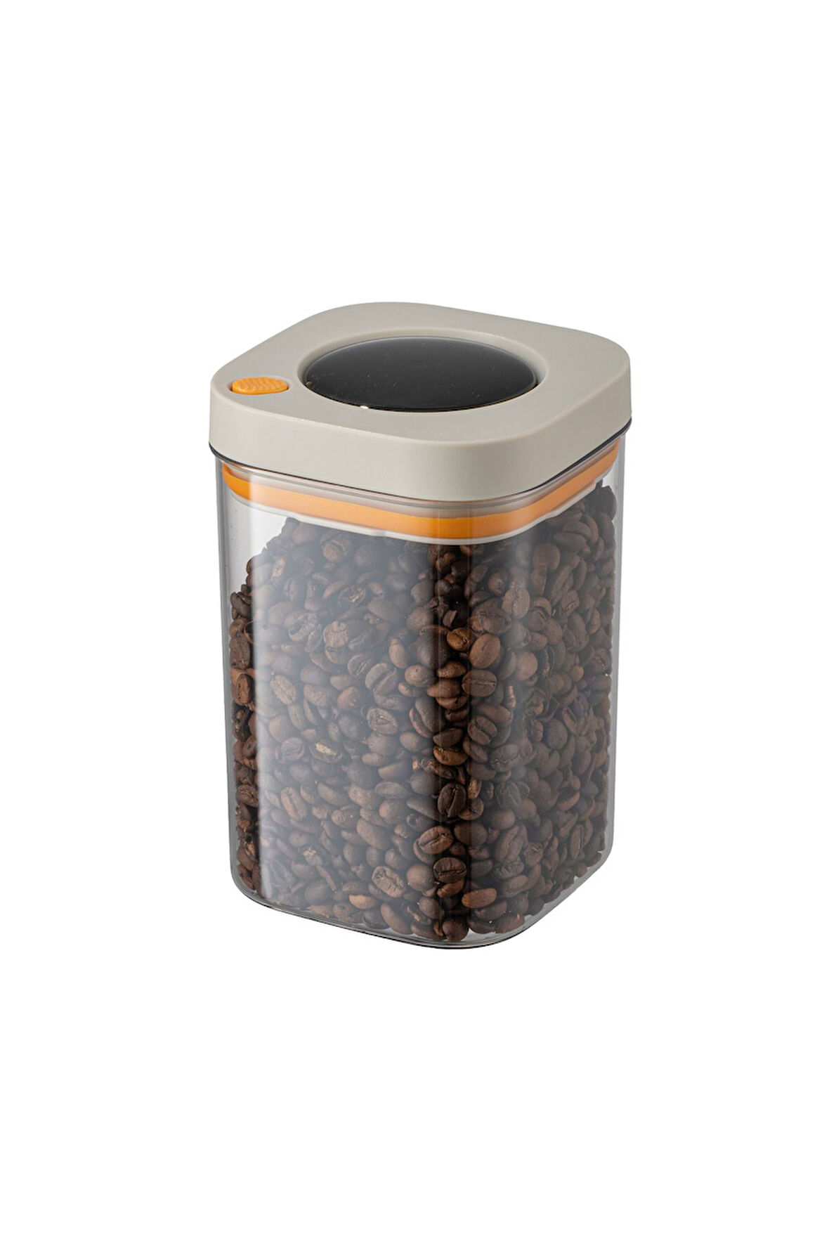 Pinmoo Kilitli Vakum Saklama Kabı 1100 Ml. Bej