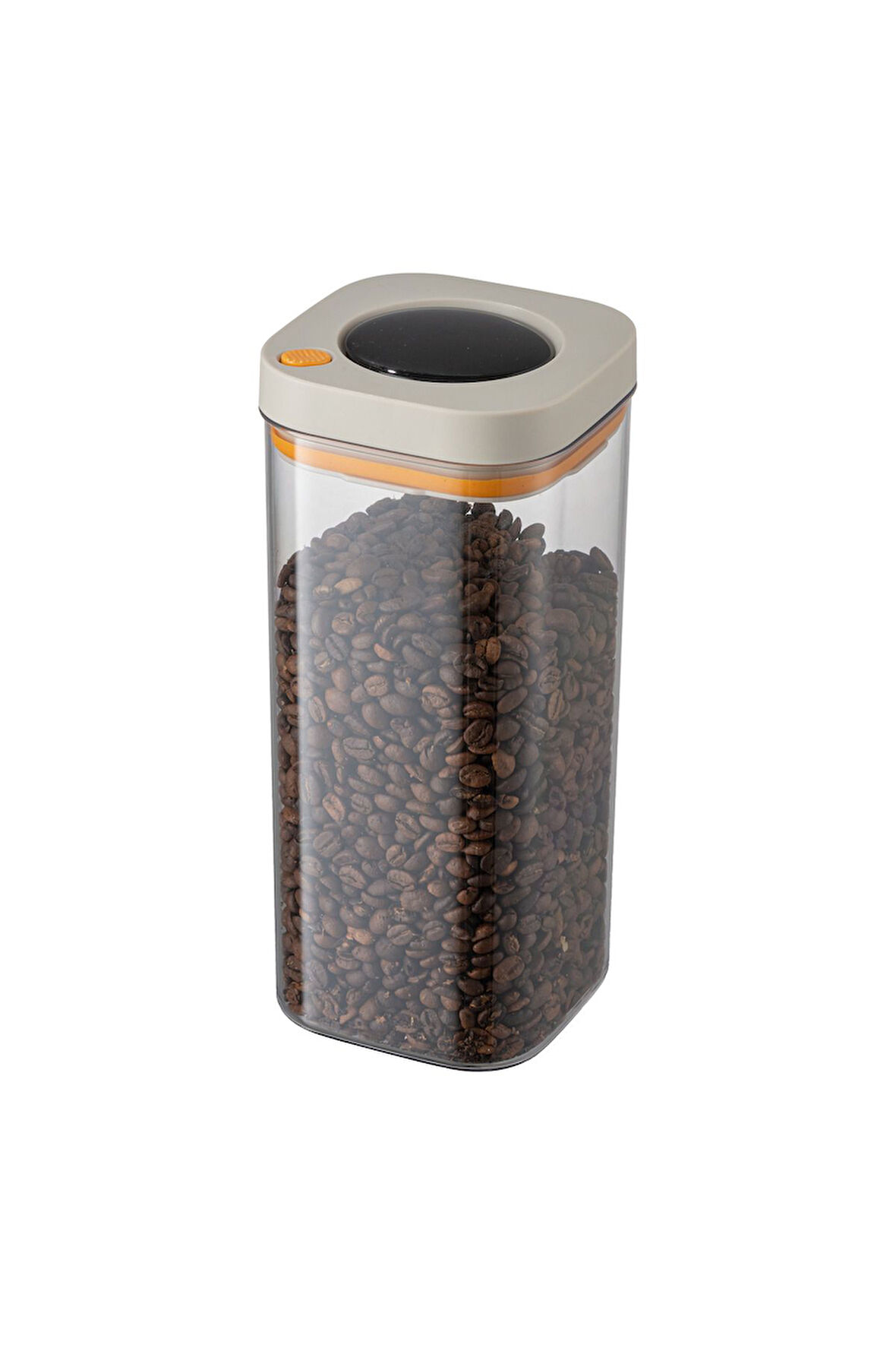 Pinmoo Kilitli Vakum Saklama Kabı 1800 Ml. Bej