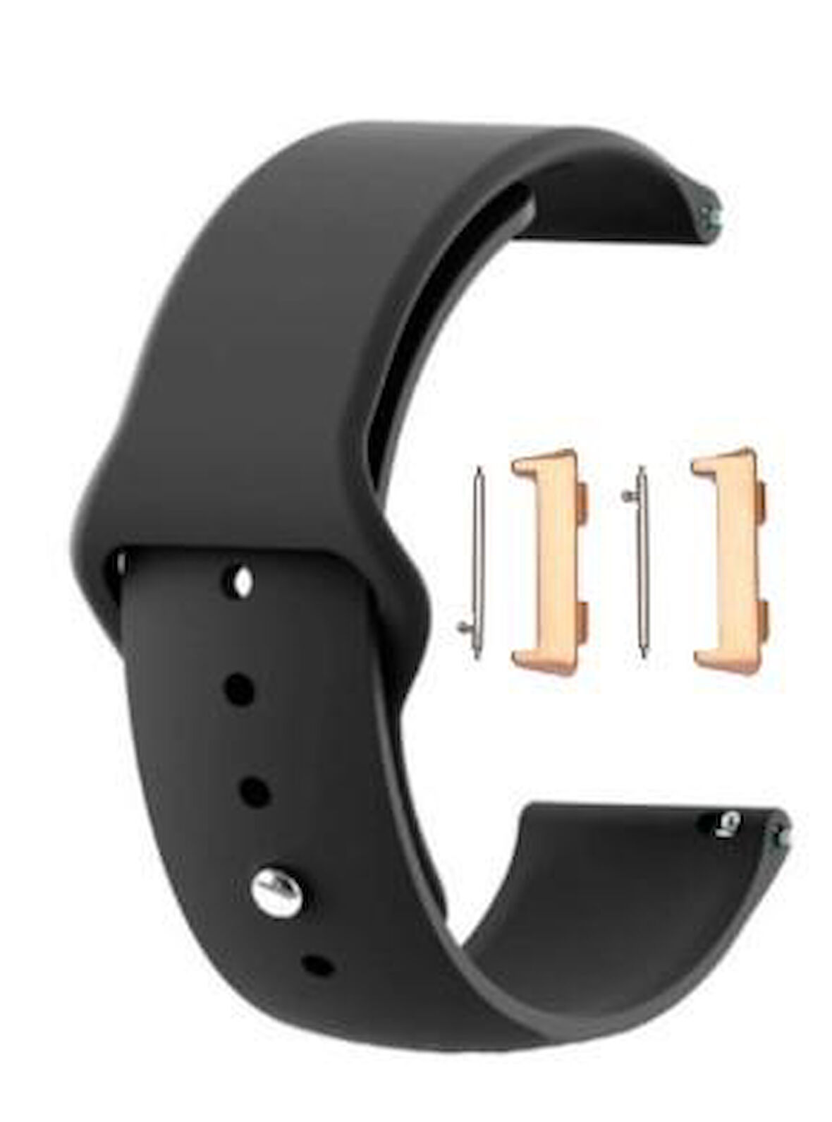 Oppo Watch 46mm Silikon Kordon Aparat Dahil