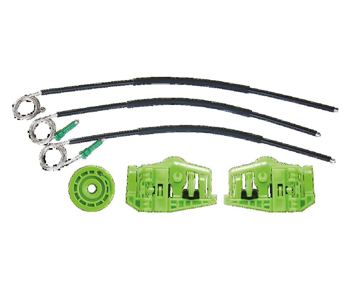 Kayoto E46 Compact 2001-2005 Cam Kriko Teli Sol Sağ Tamir Takımı KY20661T