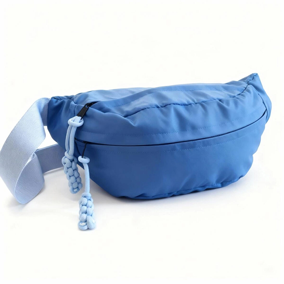 Mavi Renk Çapraz Çanta Bel Çantası Spor Çantası Ultra Hafif Oxford Kumaş Suya Dayanıklı