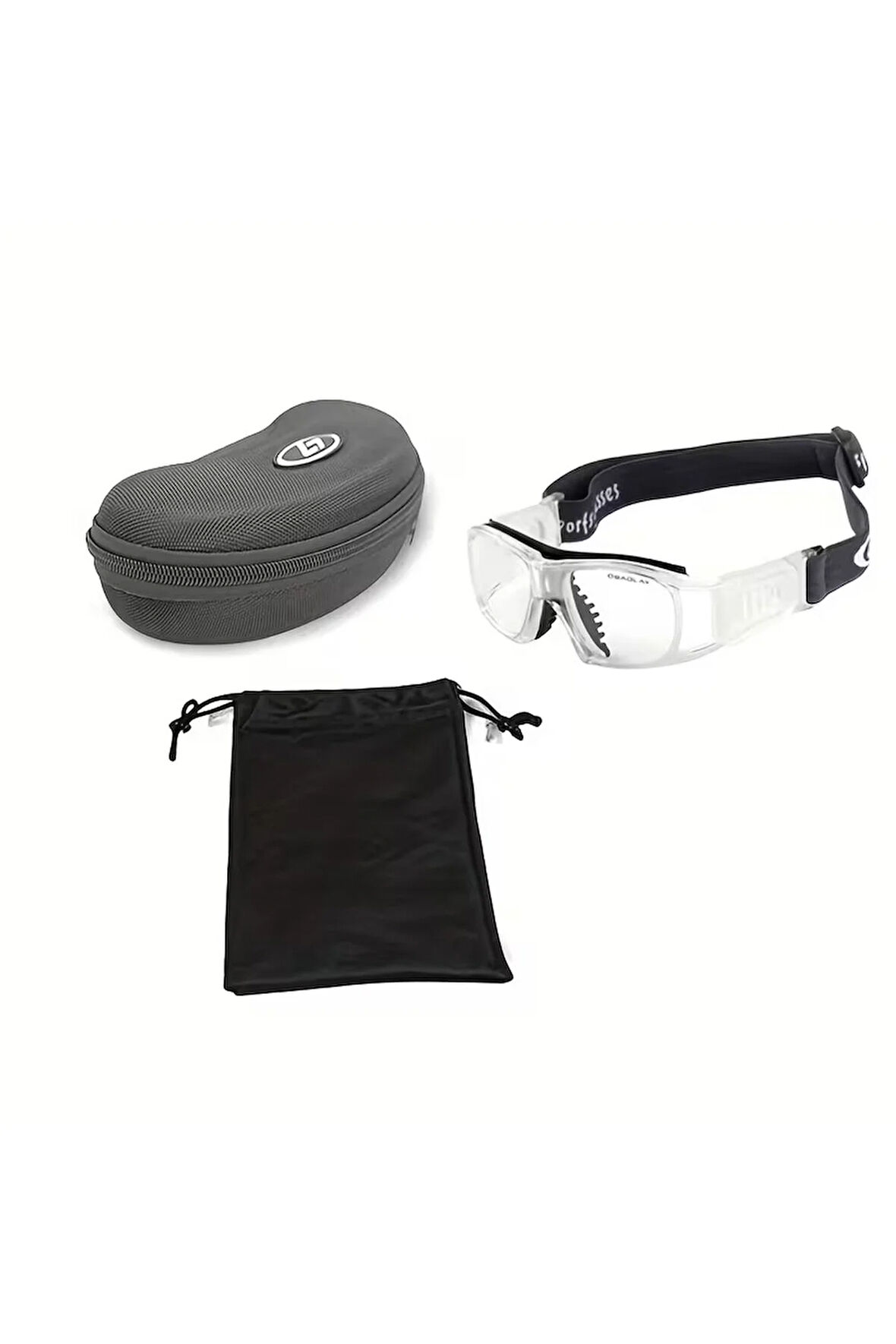 Numaralı Olabilen Sporcu Gözlüğü Mikro Fiber Temizlik Bezi Ve Gözlük Temizleme Spreyi Hediyesiyle