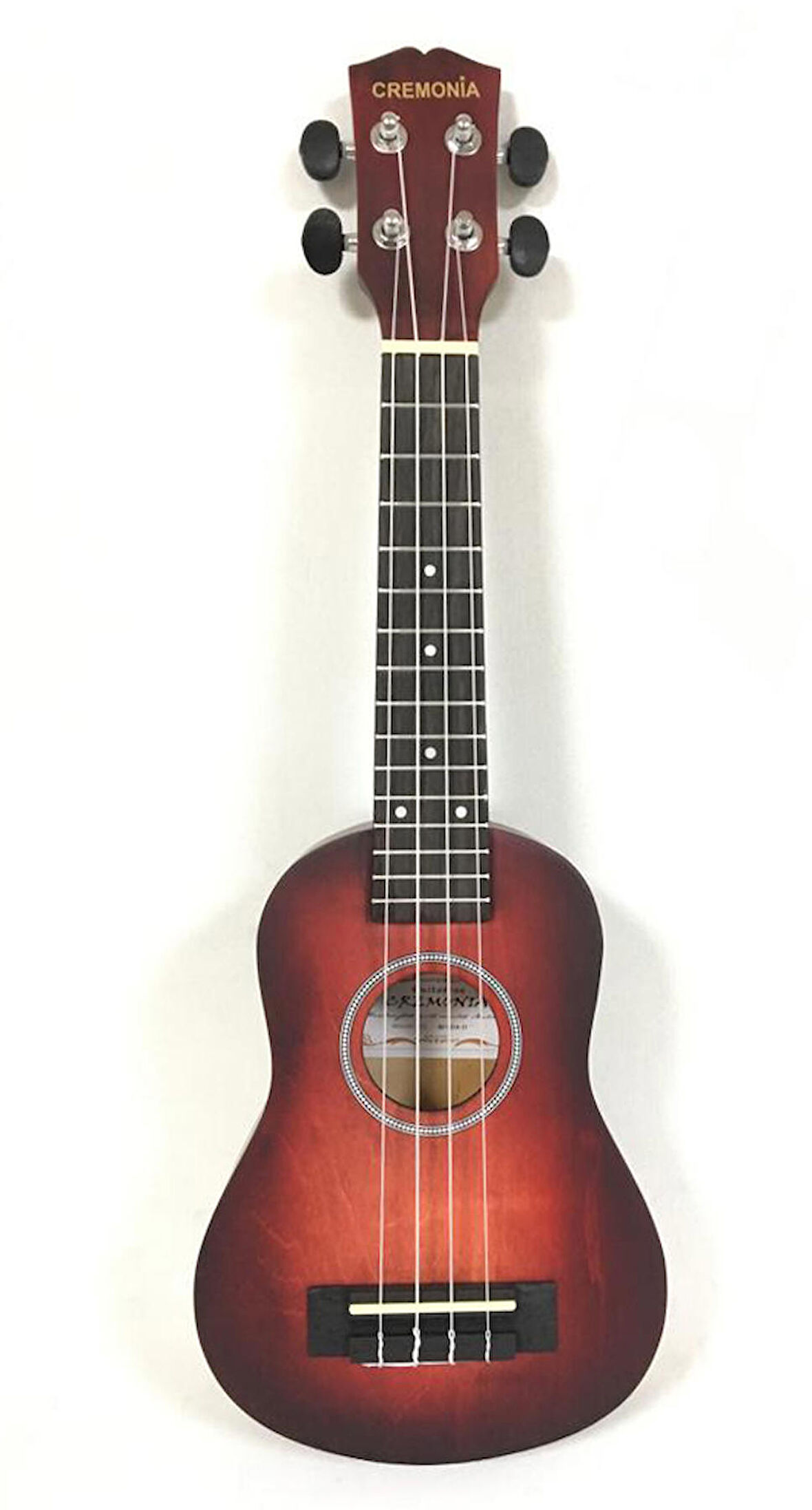 UKULELE 21" MAT KIRMIZI