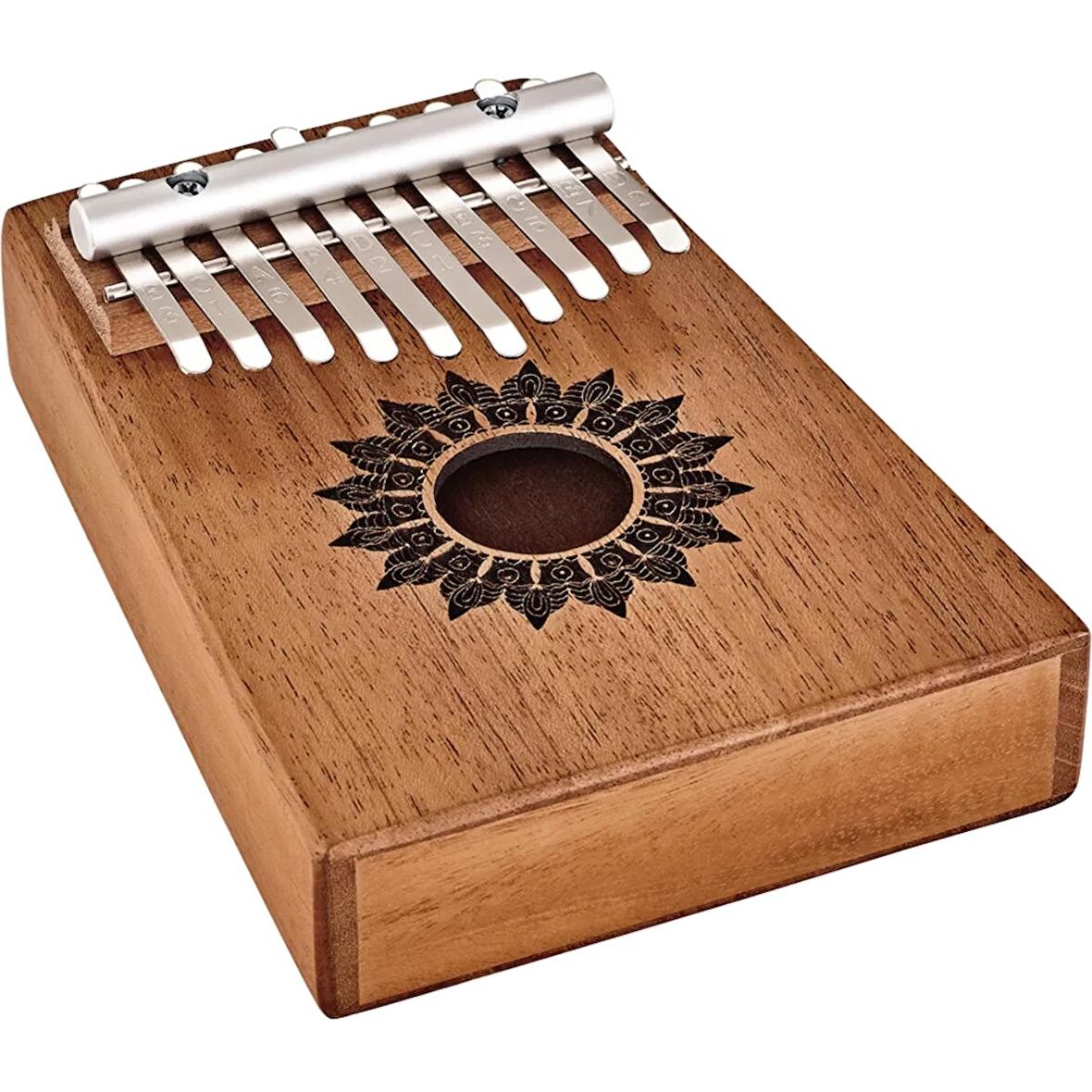 Meinl Sonic Energy KL1008H Sound Hole C Major 10 Note Kalimba (Mahogany)