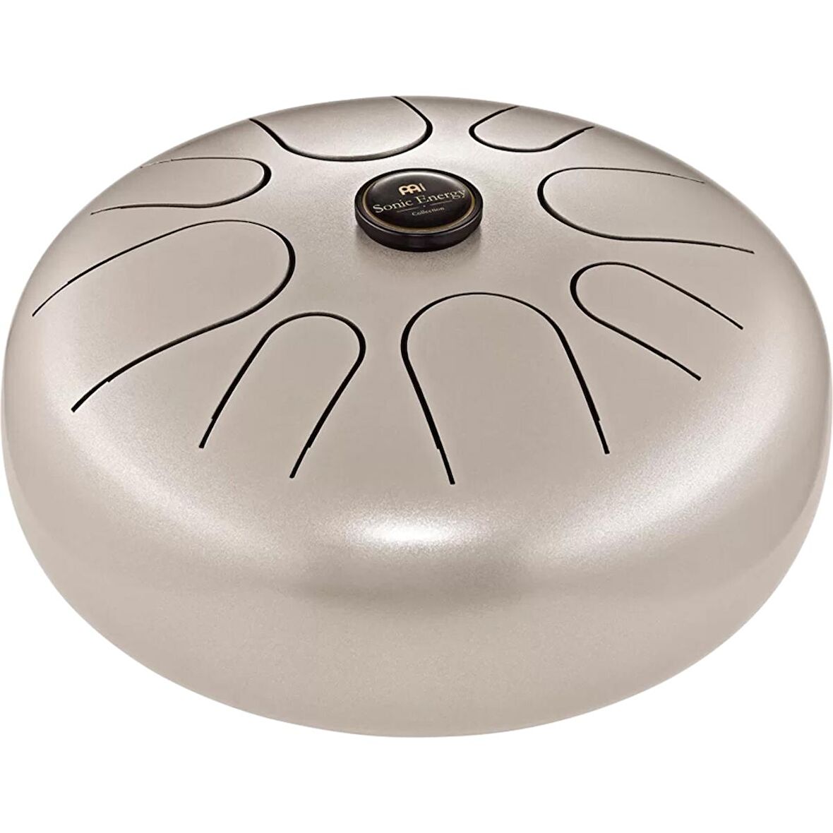 Meinl Sonic Energy STD4PG Steel G-minor 12'' Tongue Drum (Pearl Grey)
