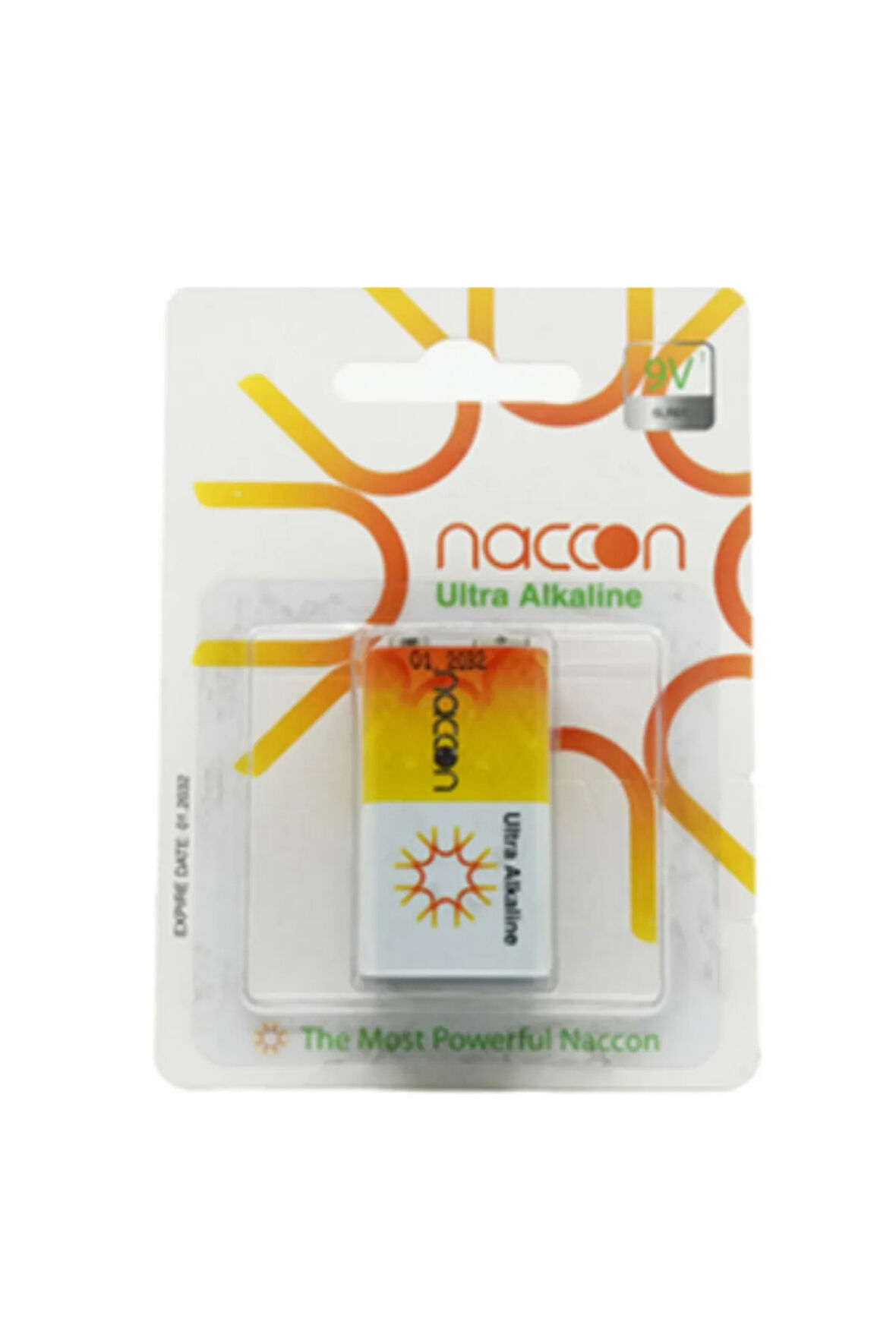 9V Alkaline Kare Pil 6LR61