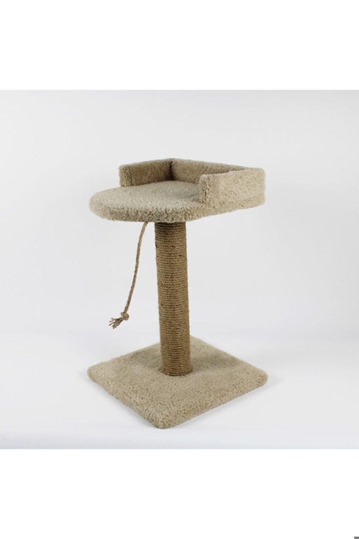 Petmagic Koltuklu Kedi Tırmalama Tahtası - Bej Rengi