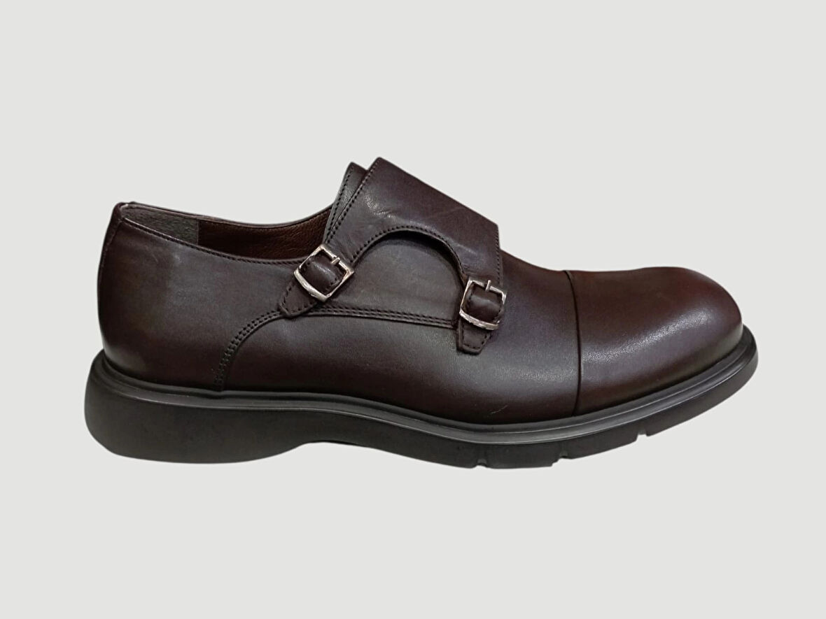 BURÇ B-33295 ERKEK TOKALI DERİ AYAKKABI