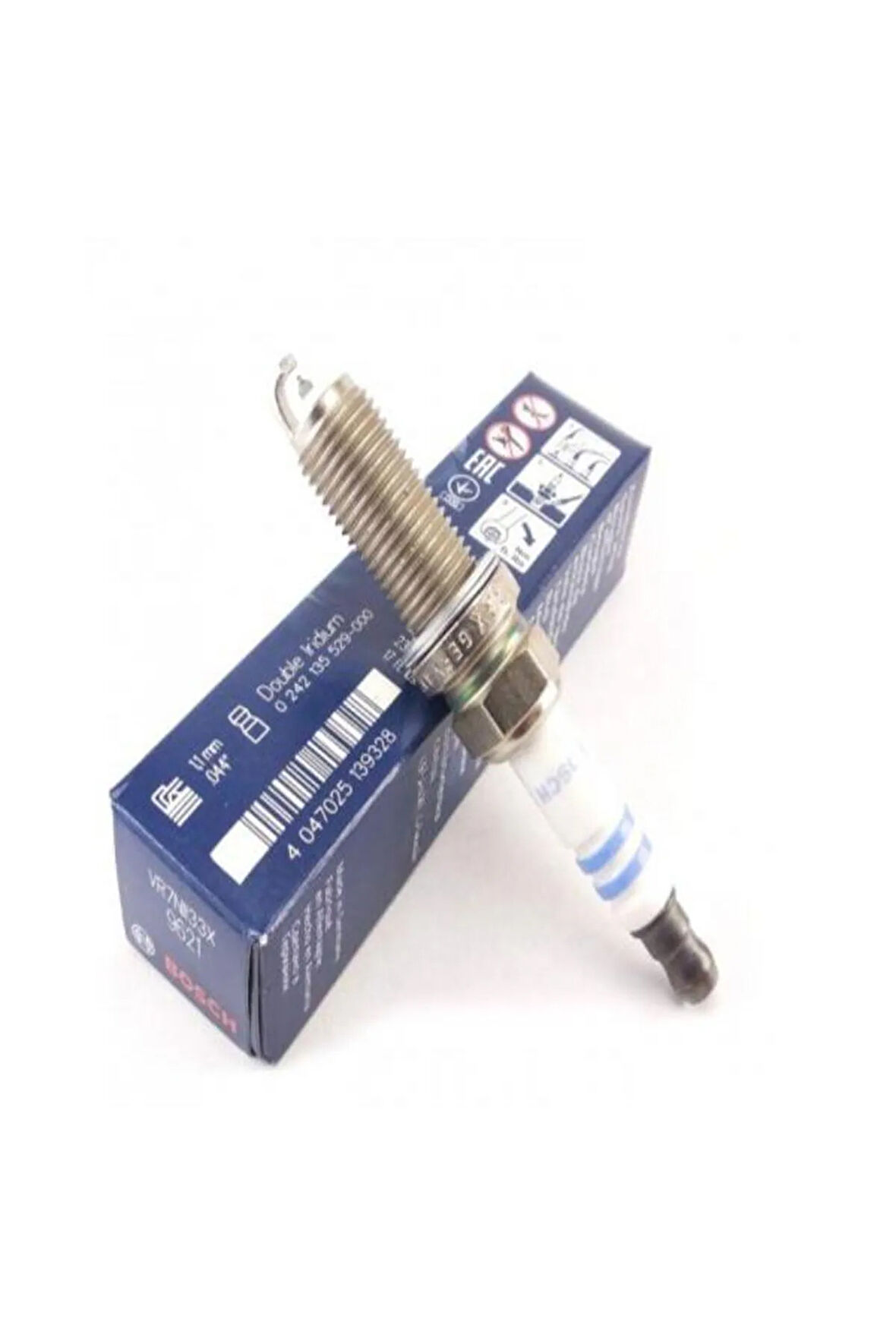 Bosch Buji 1 Adet Çift iridyum Buji - Toyota Avensıs 2.0 2009-2016 112 Kw / 0242135529 - Oem: 90919 01253