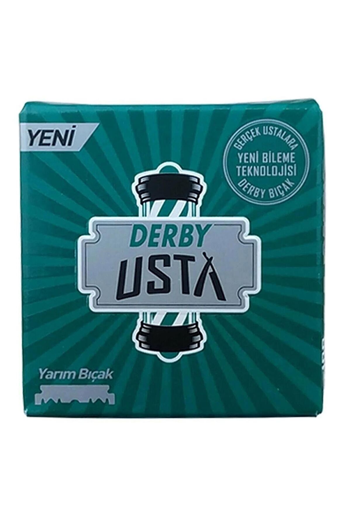 Usta Yarım Jilet Berber Bıçak 100 Lü Paket Ustura Tıraş Jileti