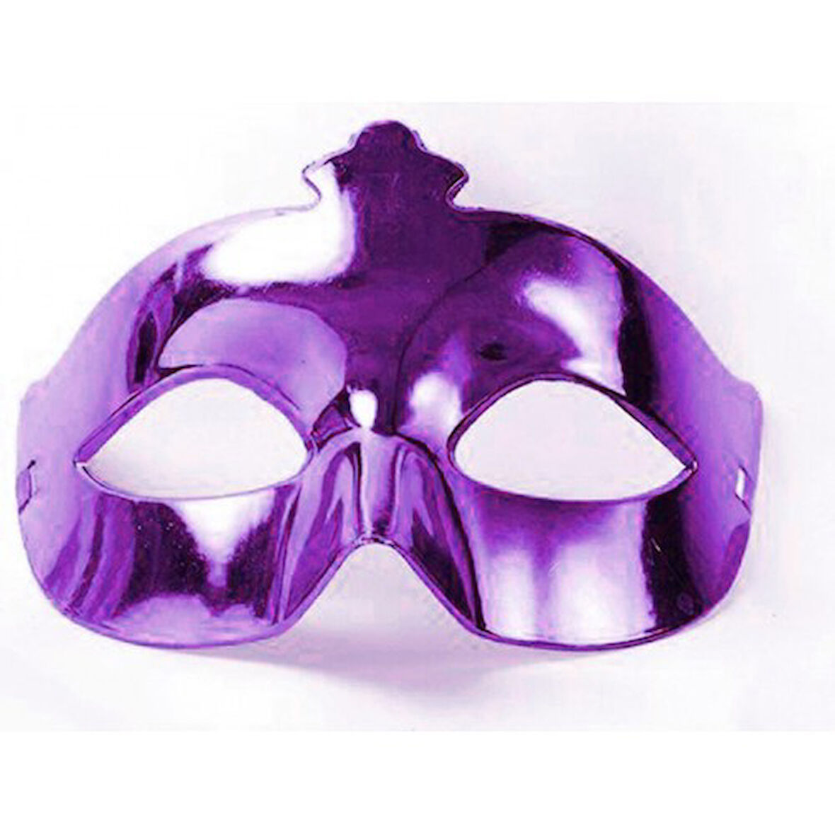 Mor Renk Kostüm Partisi Ekstra Parlak Balo Maskesi