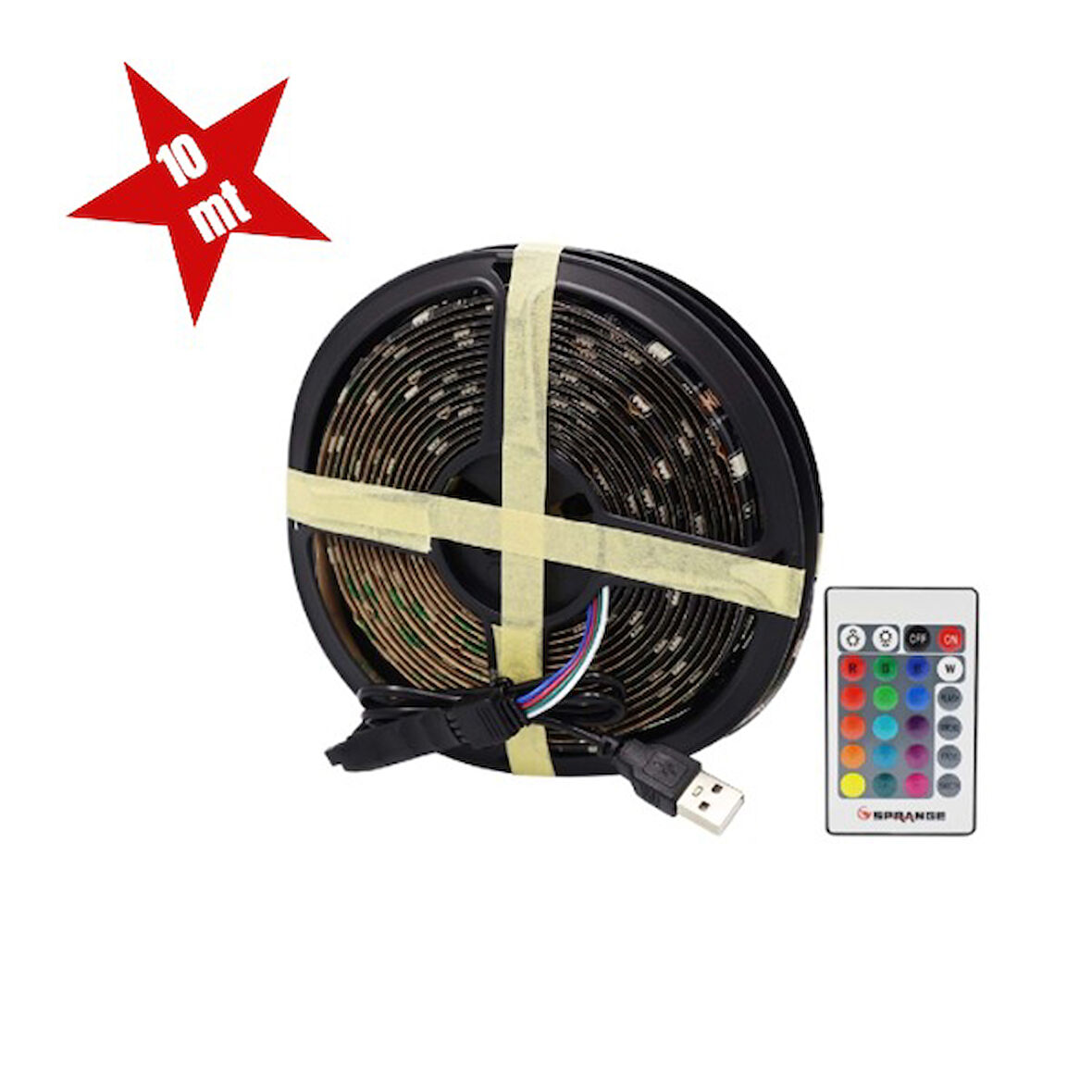 RGB Şerit Led 10 Metre