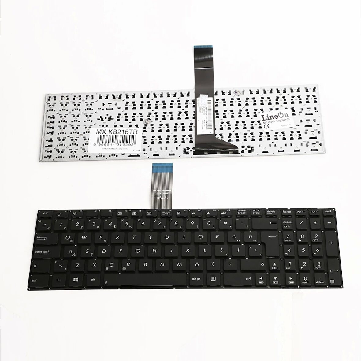 Asus 0KNB0-6101TR00 Laptop Klavye Türkçe