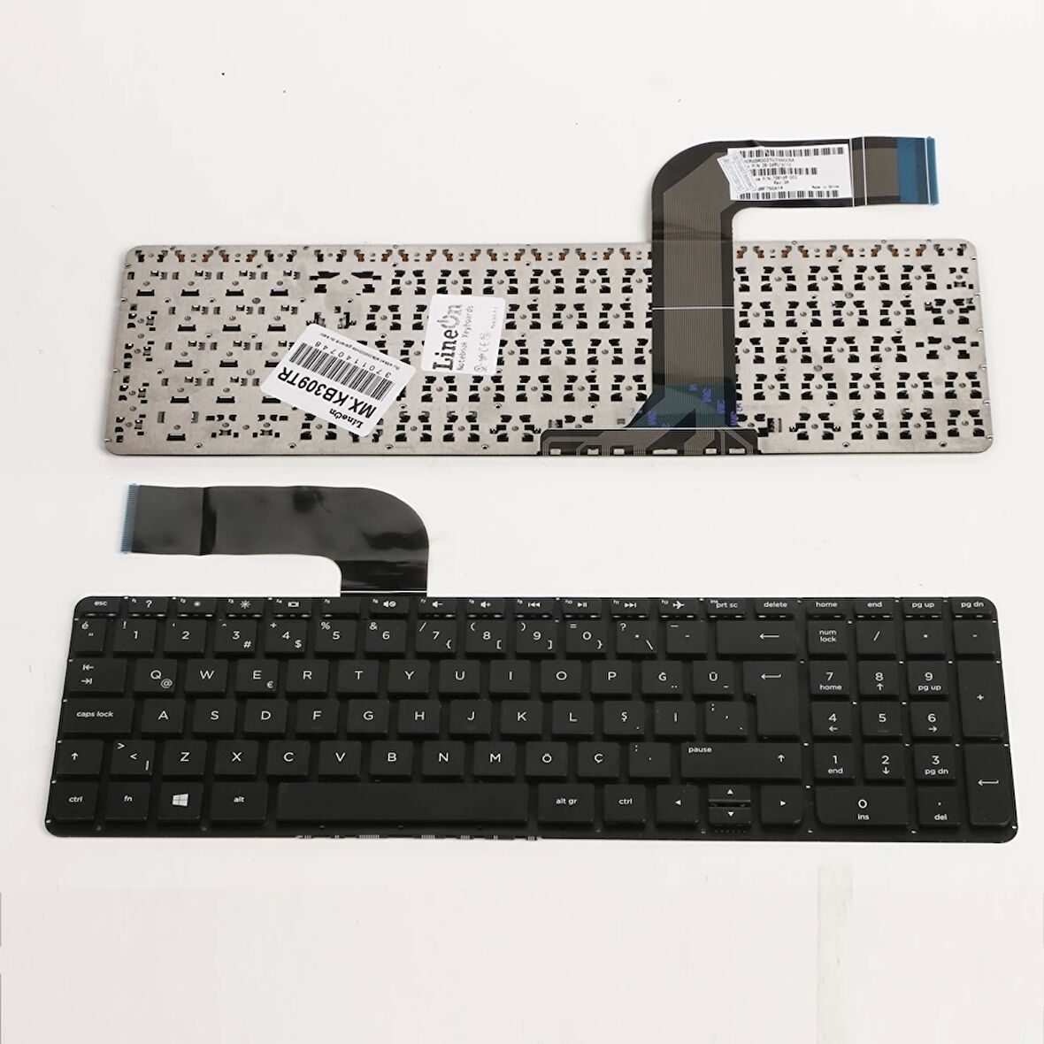 HP 15-P211NT Klavye Siyah Türkçe Tuş Takımı