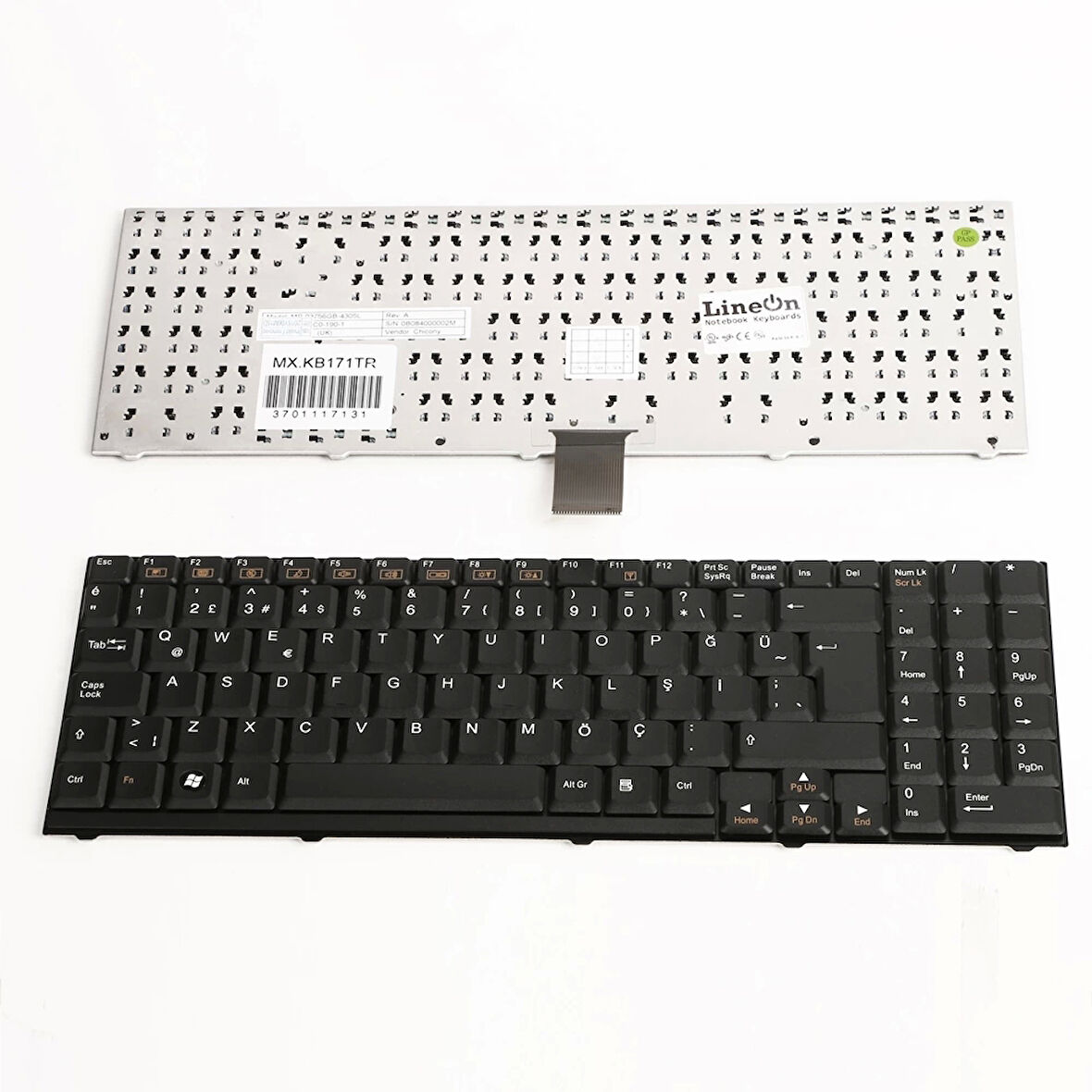 CASPER w67 Laptop Klavye Türkçe