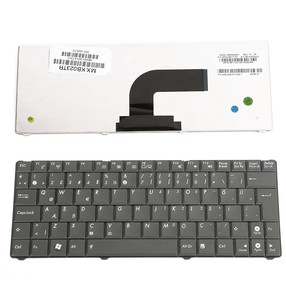 V090262AK1 Notebook Klavye