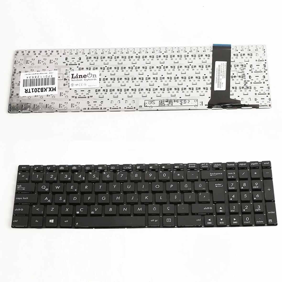 Asus N56V8 Notebook Klavye