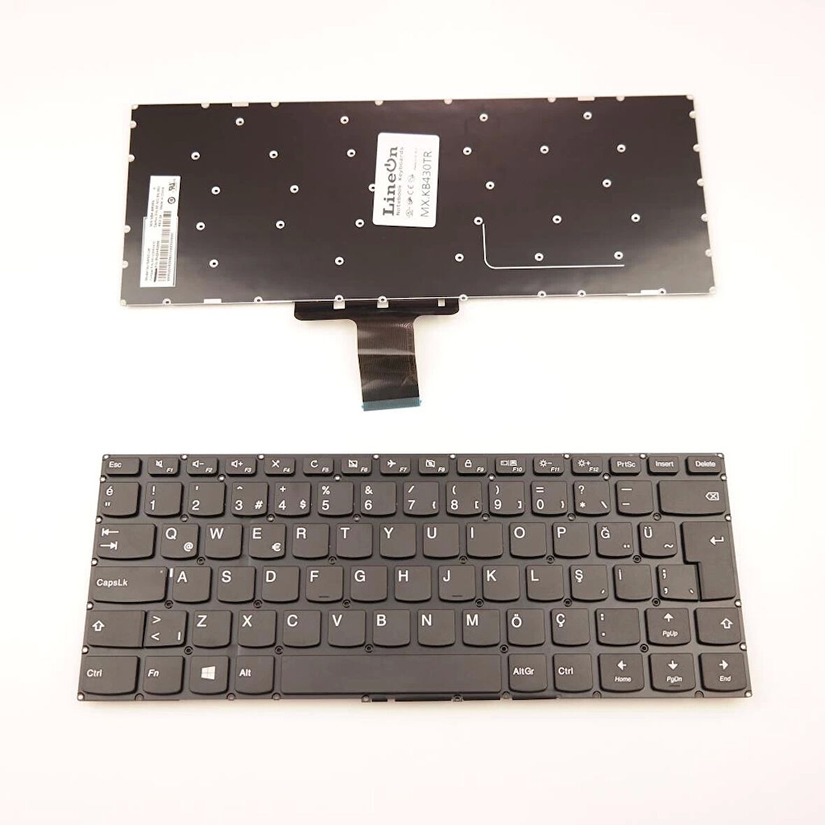 Lenovo Yoga 510-14ISK, 510-14IKB Uyumlu Klavye Tuş Takımı