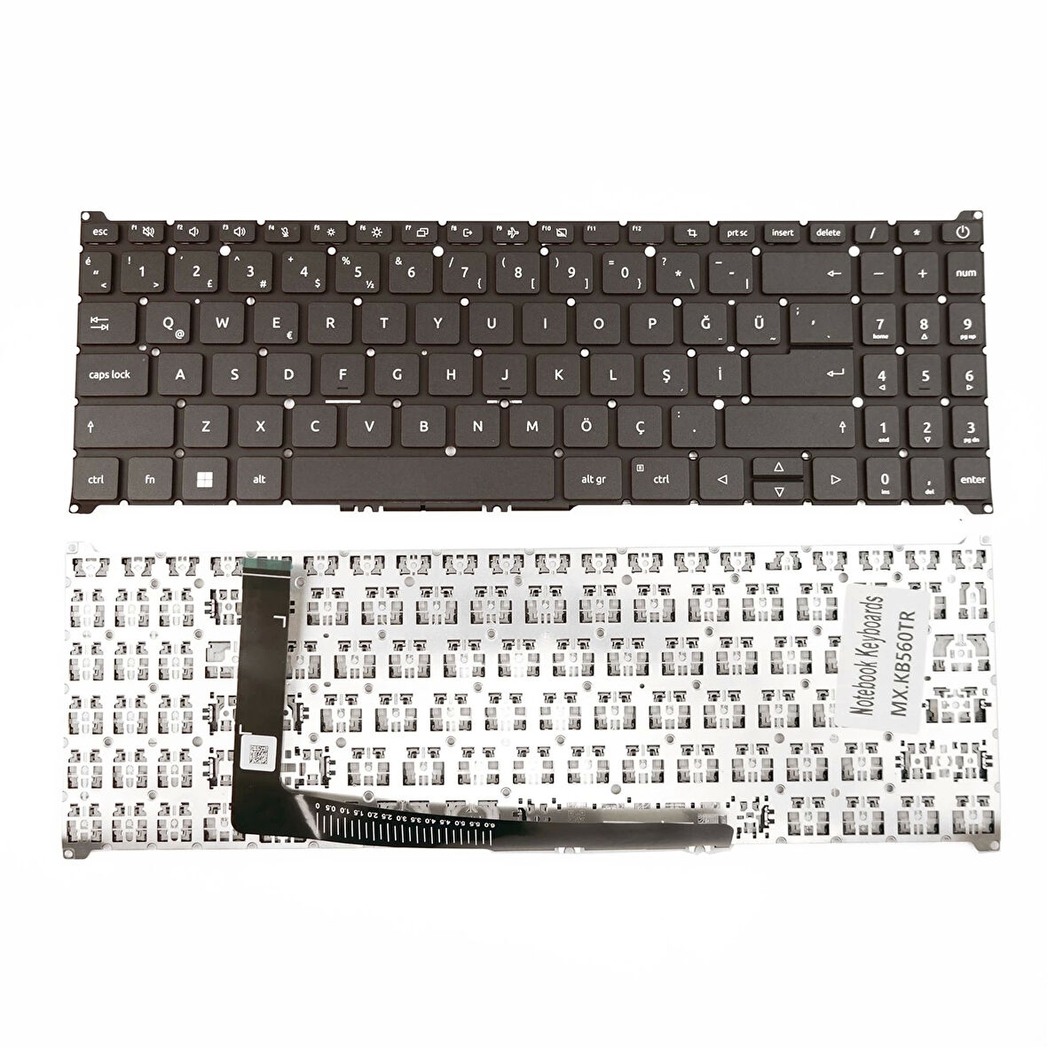 Acer Aspire A315-510P A515-47 Notebook Klavye