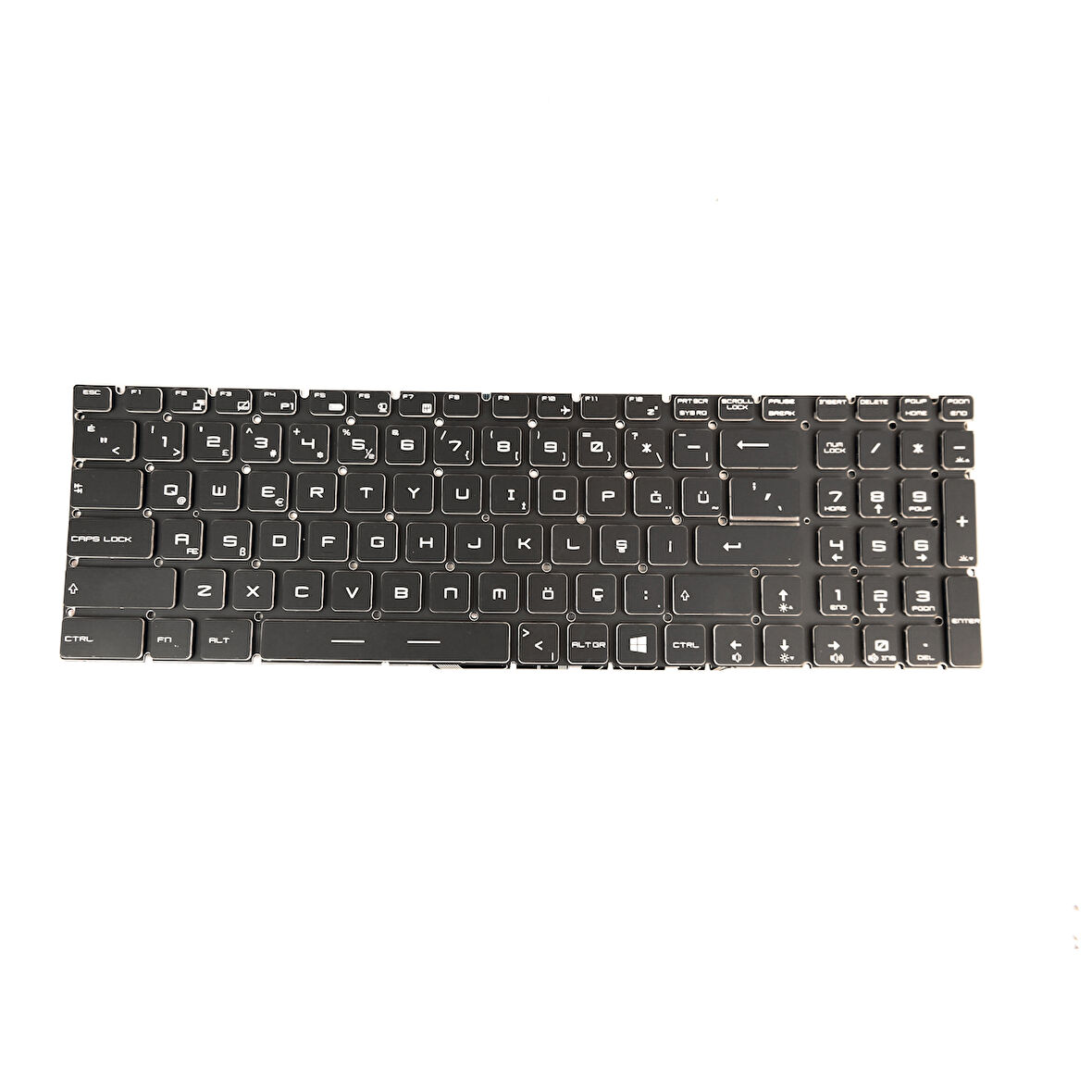 MSI GL65 9SC-041 XTR Notebook Klavye Işıklı (RGB)