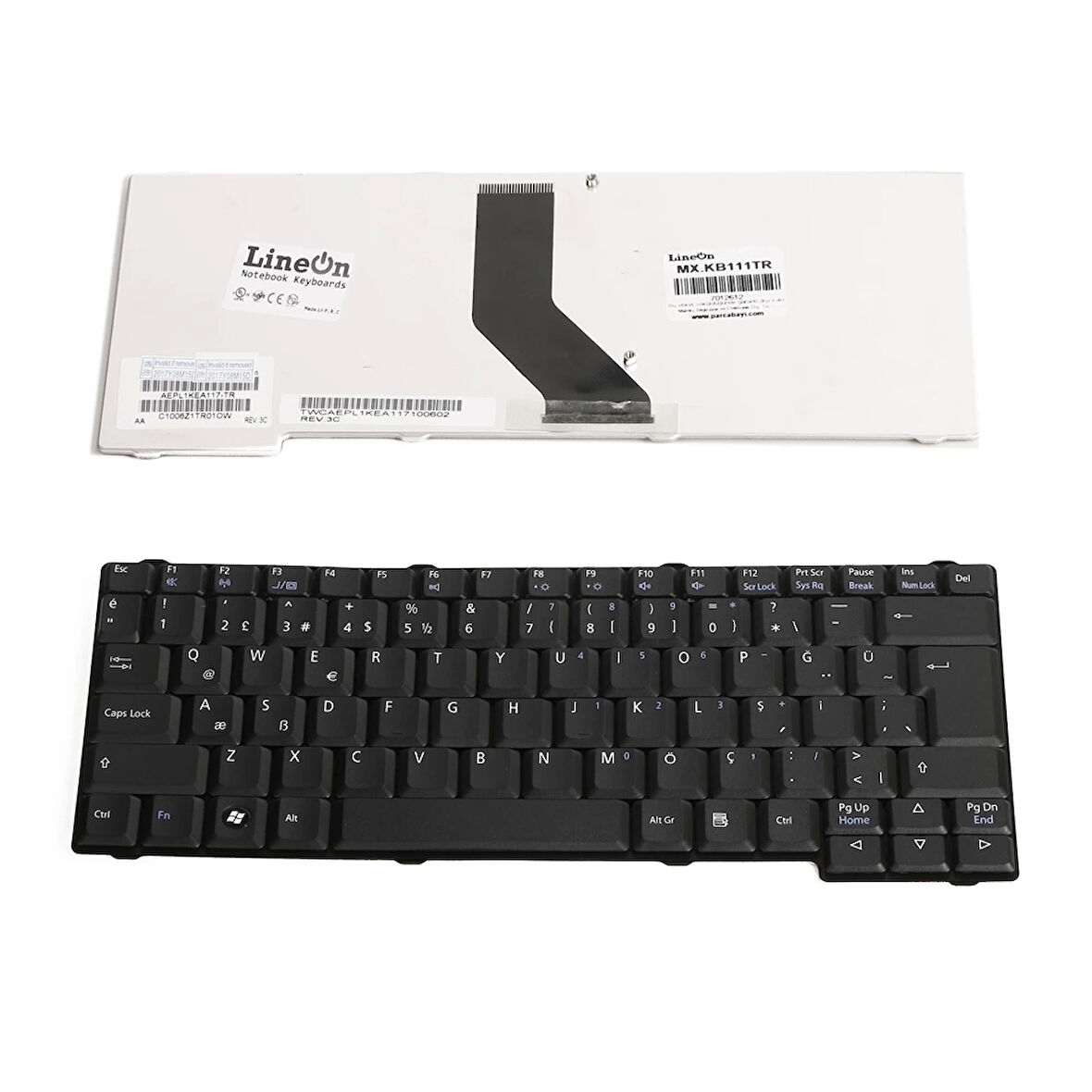 TOSHIBA Satellite L10-109 Laptop Klavye Türkçe
