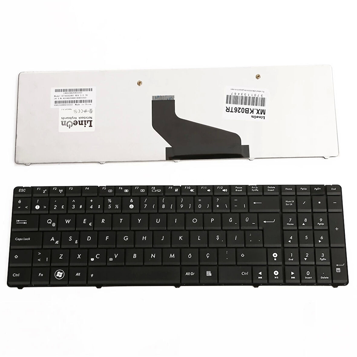 ASUS K53 Laptop Klavye Türkçe