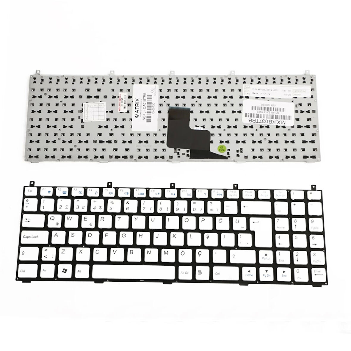 Haier T5K Notebook Klavye Beyaz