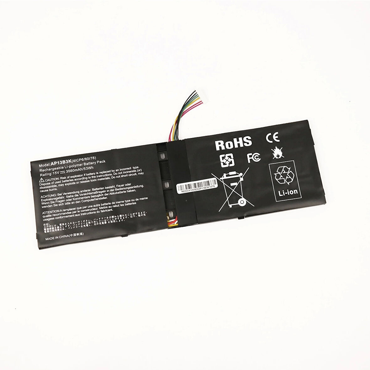 Acer TIS 2217-2548 Notebook Batarya Pil